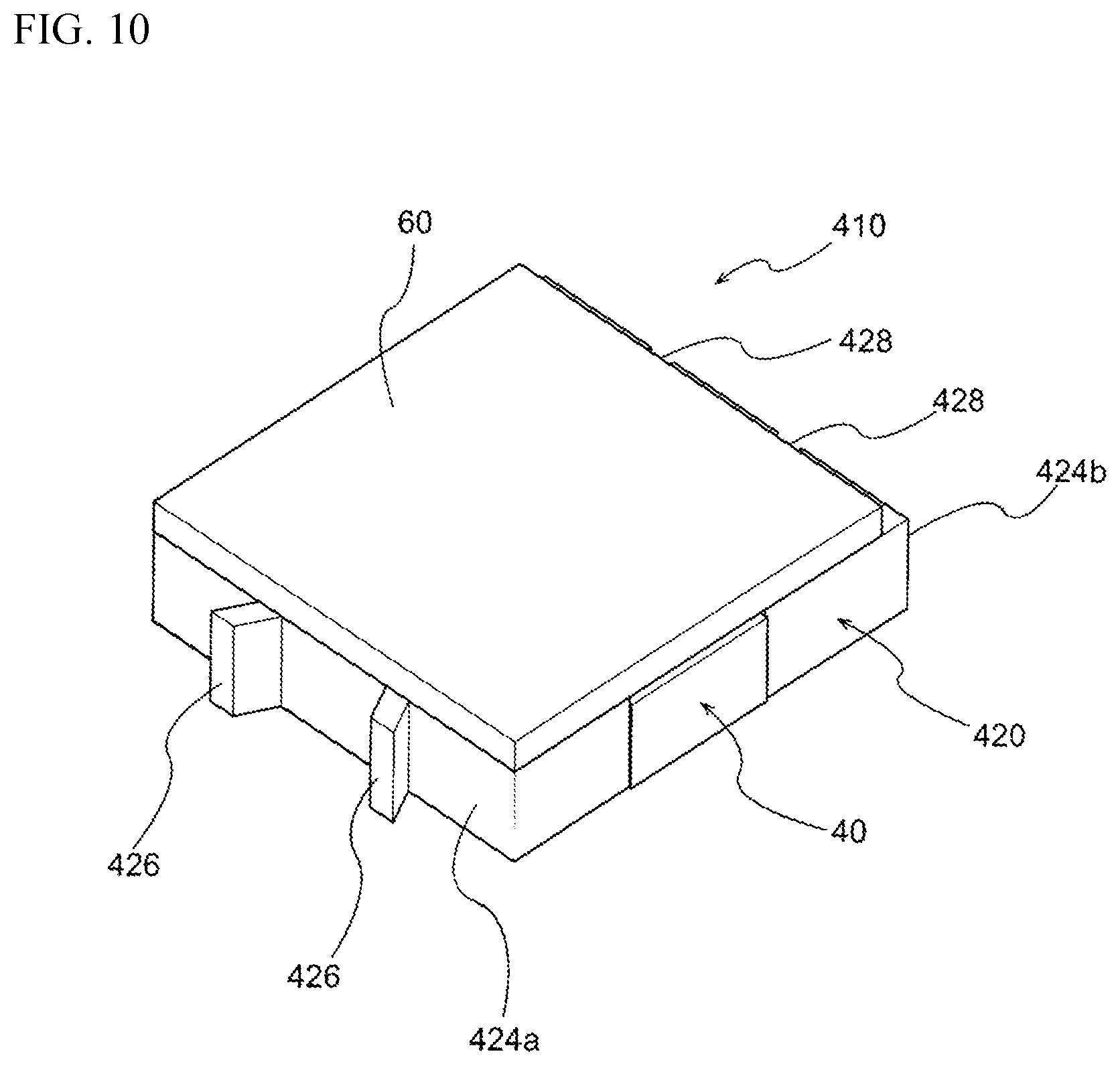 Patent US12417880 Figure 10 – Electronic device having first and second metal terminals