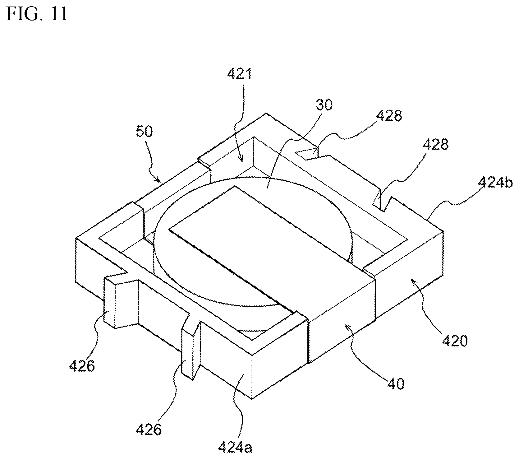 Patent US12417880 Figure 11 – Electronic device having first and second metal terminals