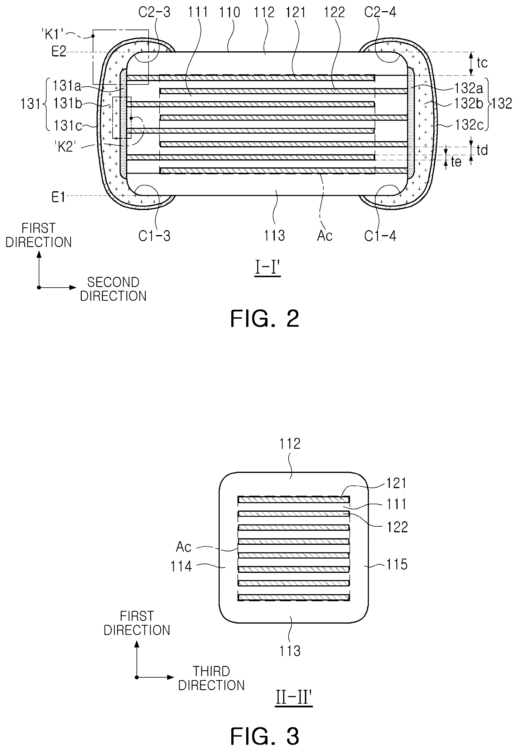 Patent US12417882 Figure 2 – Multilayer electronic component