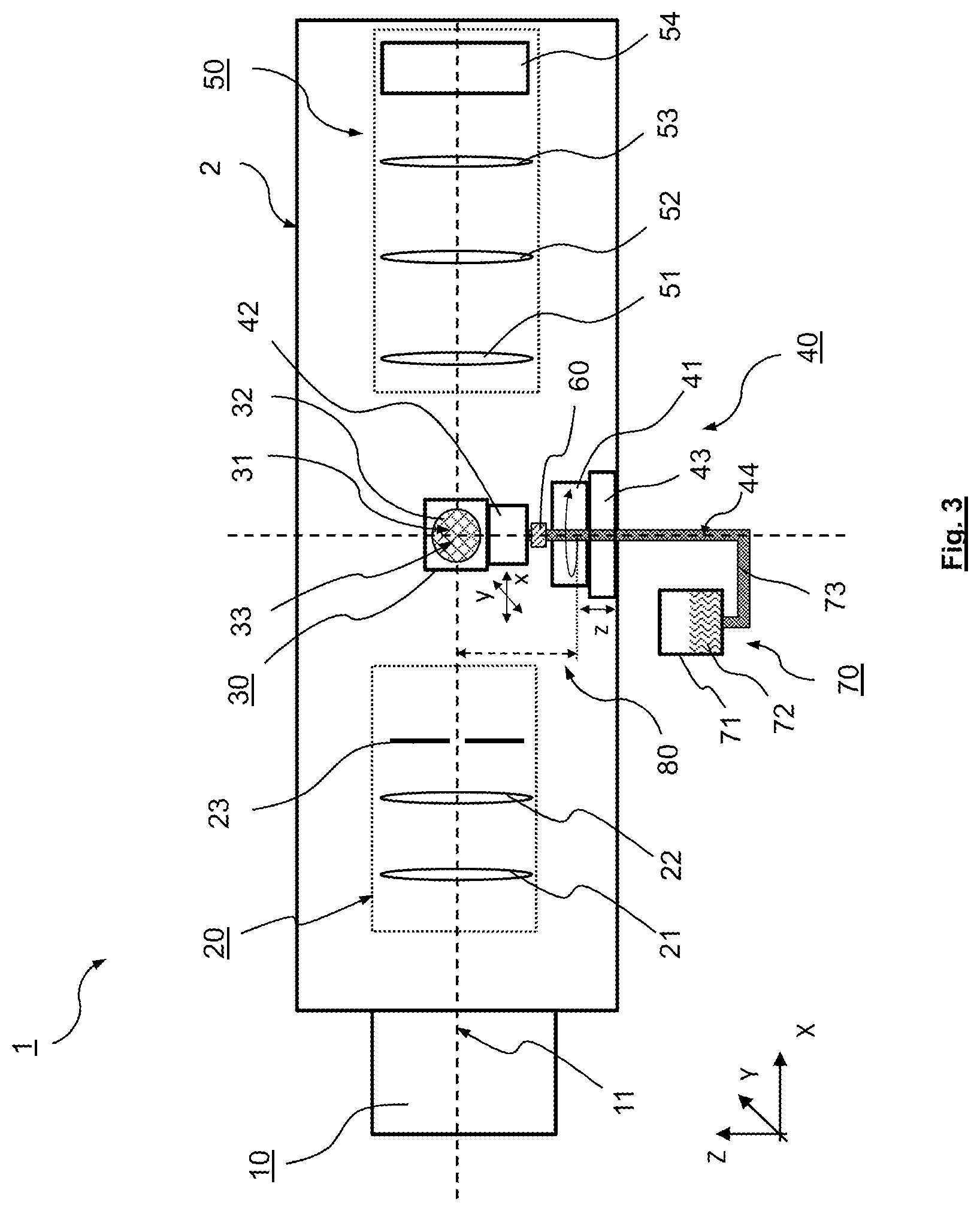 Patent US12417893 Figure 3 – Diffractometer for charged-particle crystallography