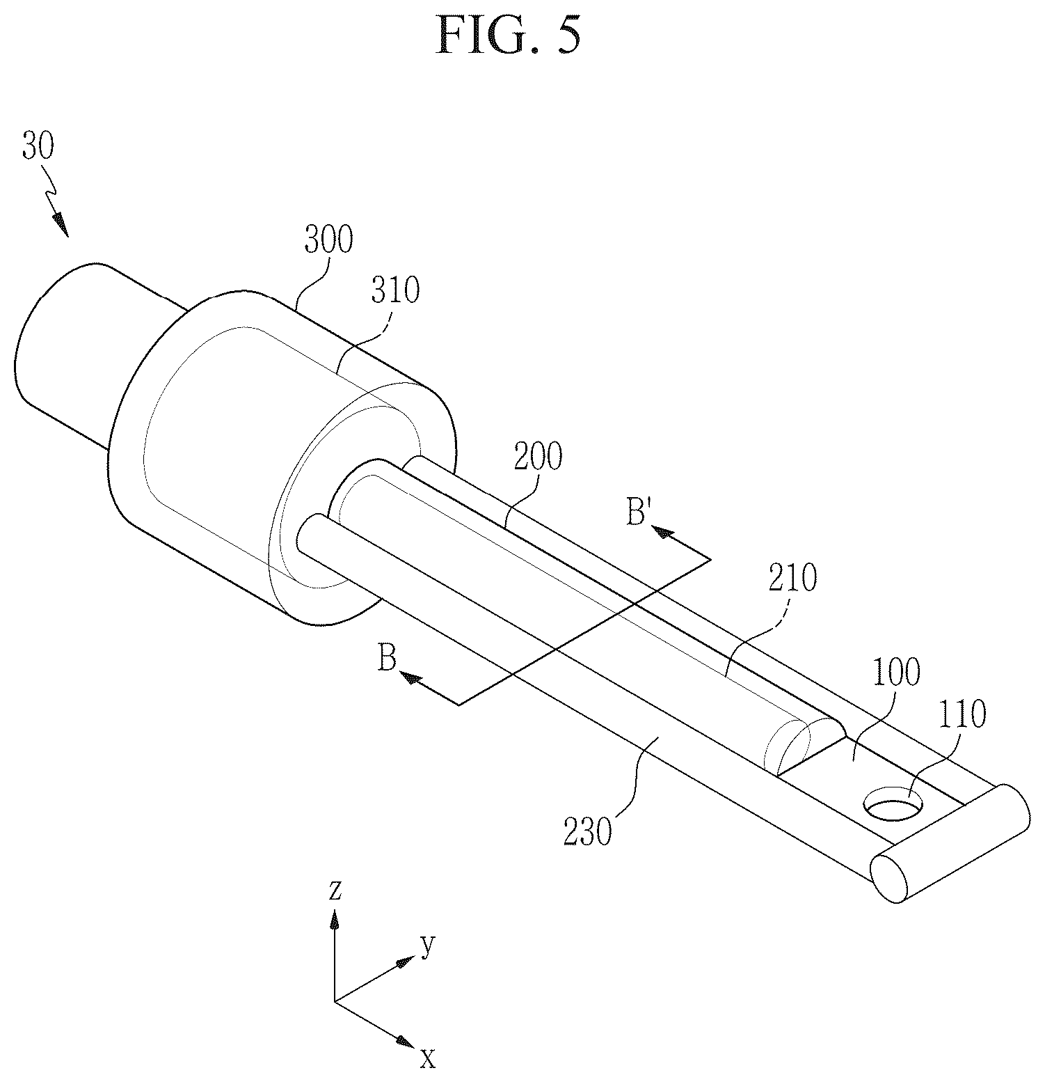 Patent US12417895 Figure 4 – Sample holder for transmission electron microscope, sample analysis system including the same, and method for analyzing sample using the same