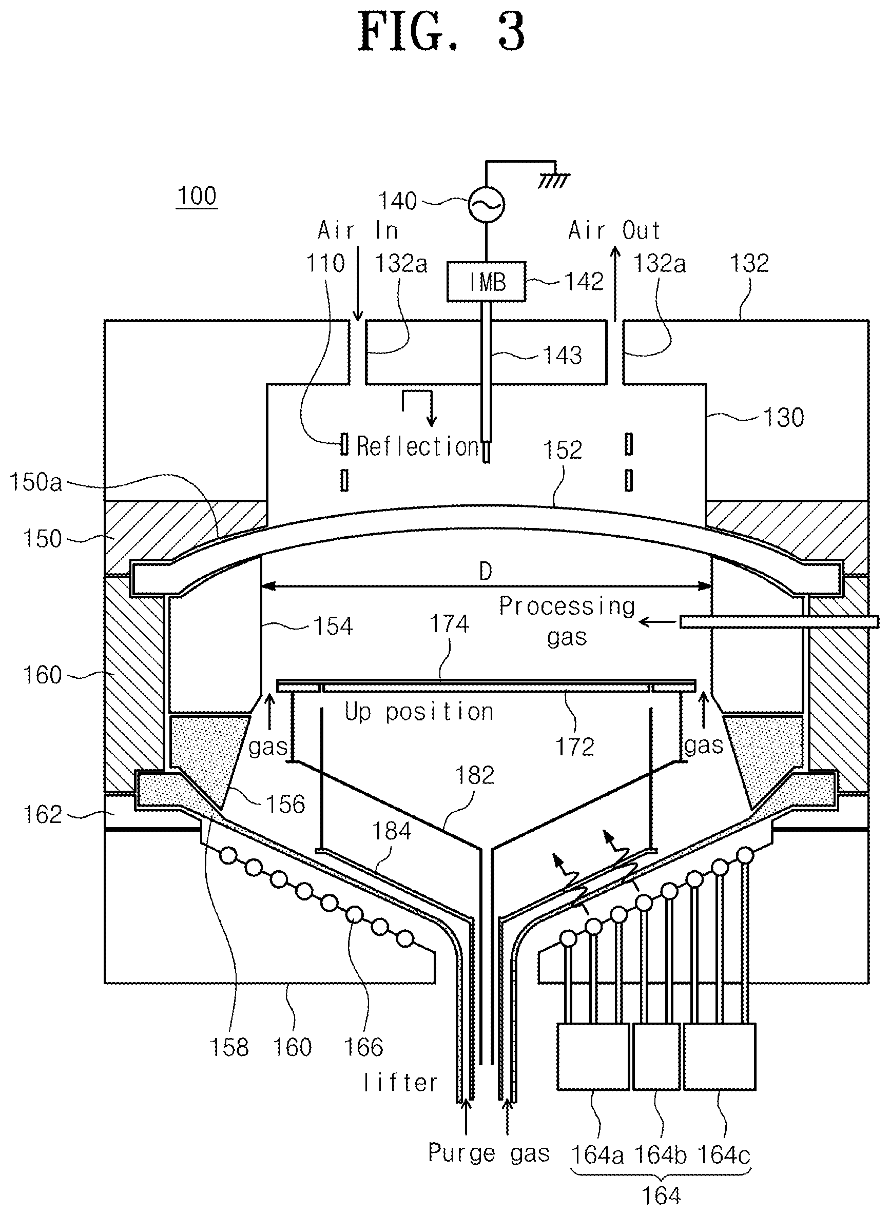 Patent US12417898 Figure 3 – Substrate processing apparatus
