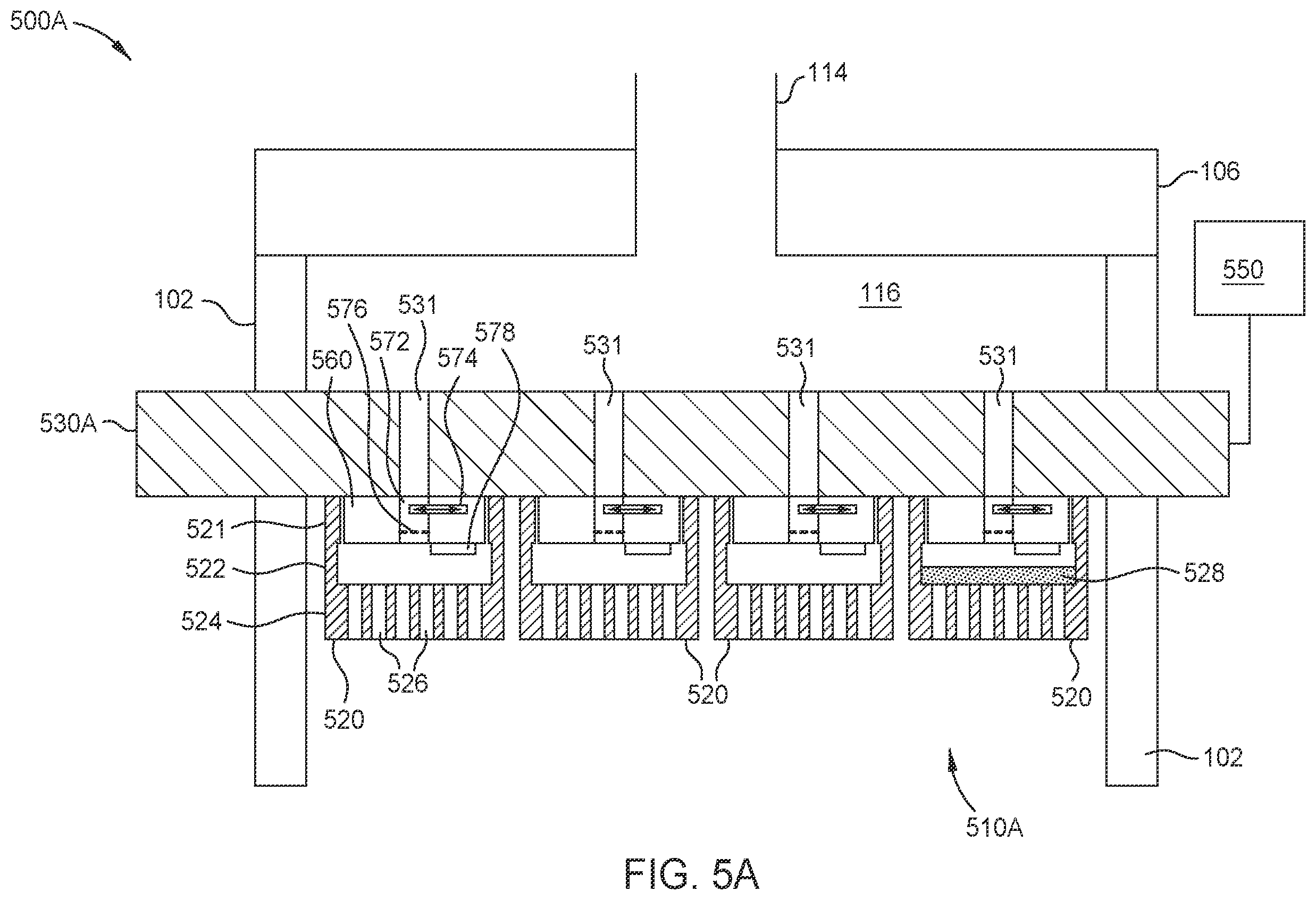 Patent US12417899 Figure 8 – Integrated showerhead