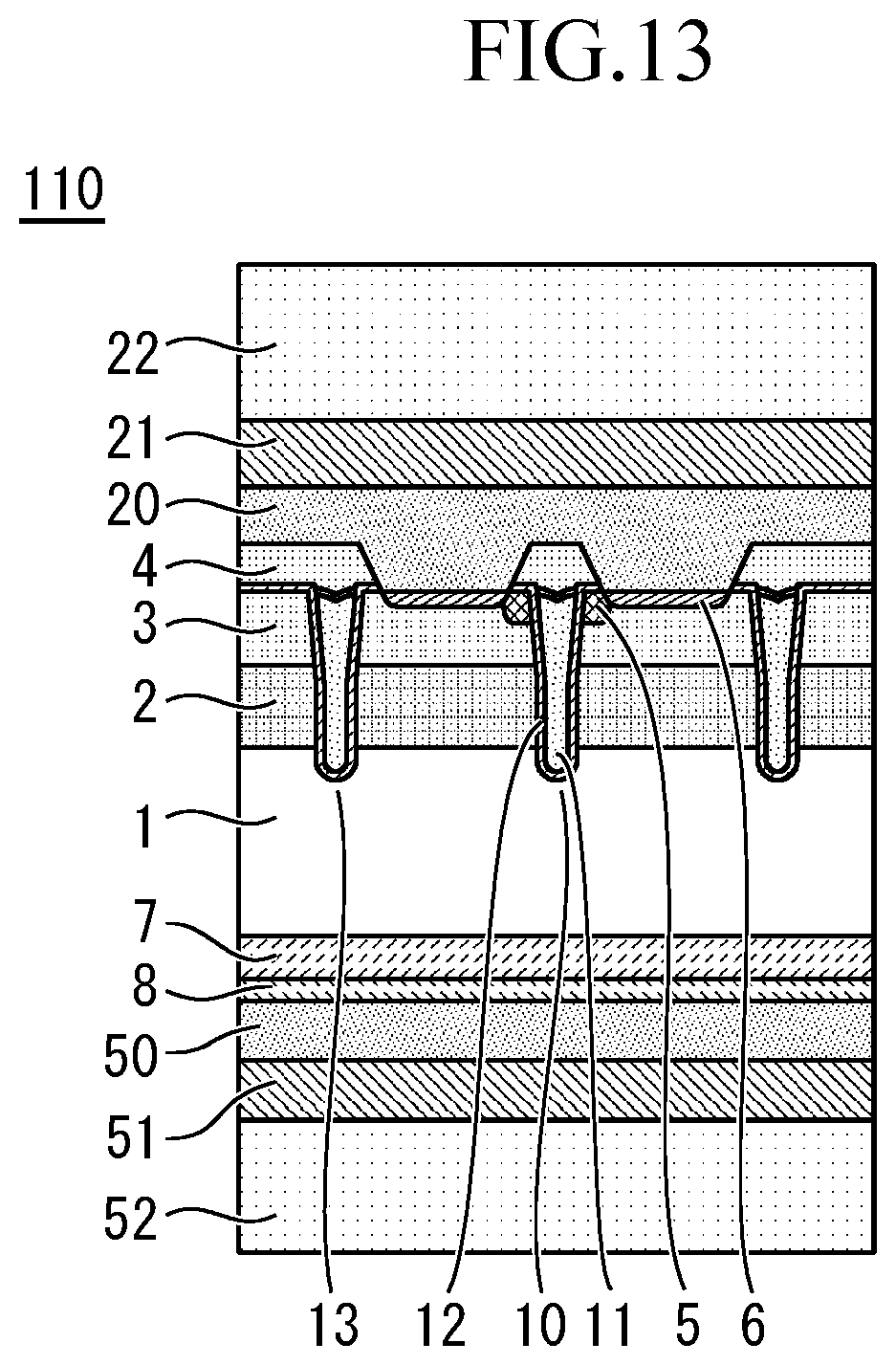 Patent US12417908 Figure 7 – Semiconductor device and method for manufacturing semiconductor device