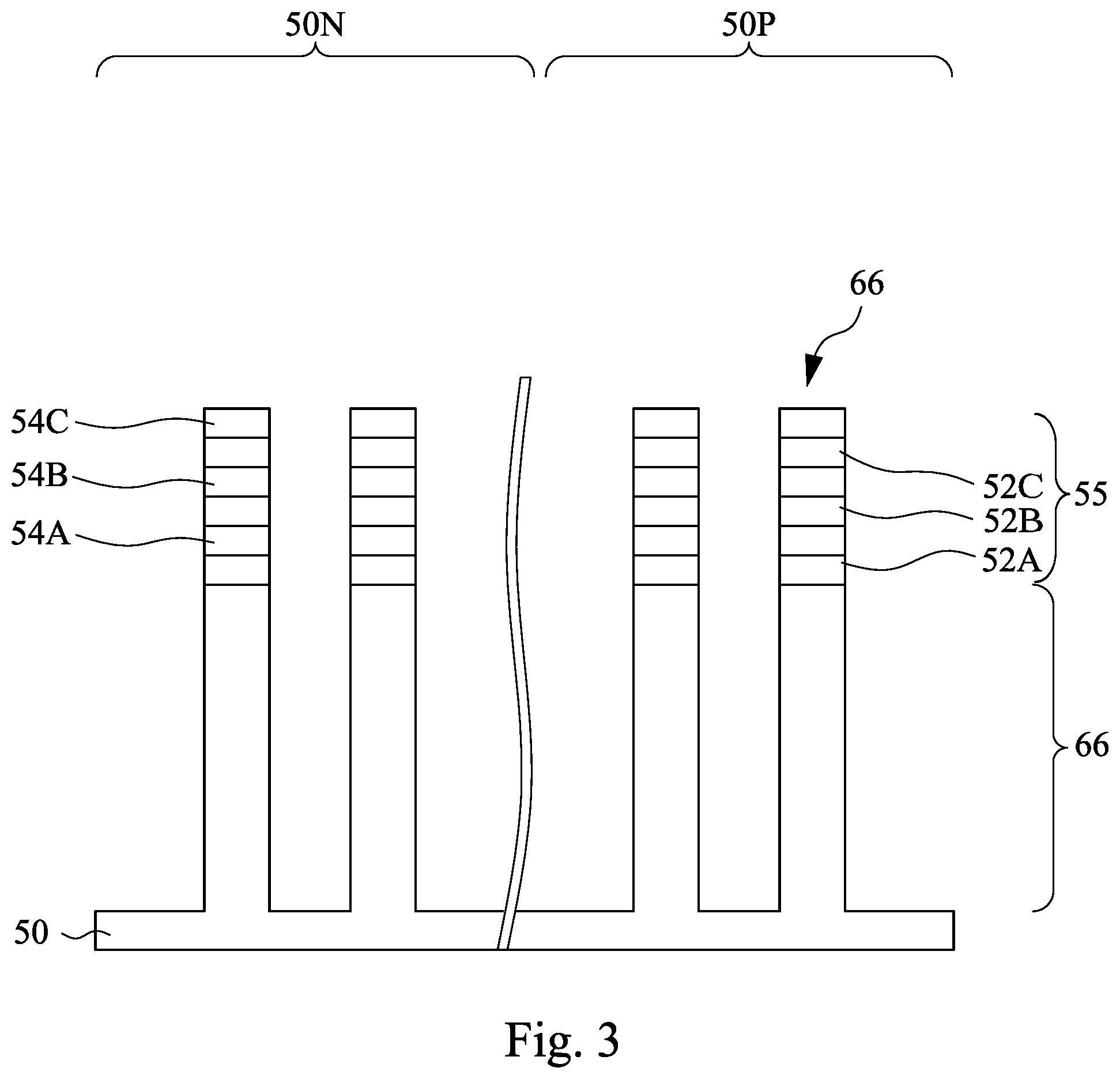 Patent US12417920 Figure 3 – Transistor gate structure and method of forming