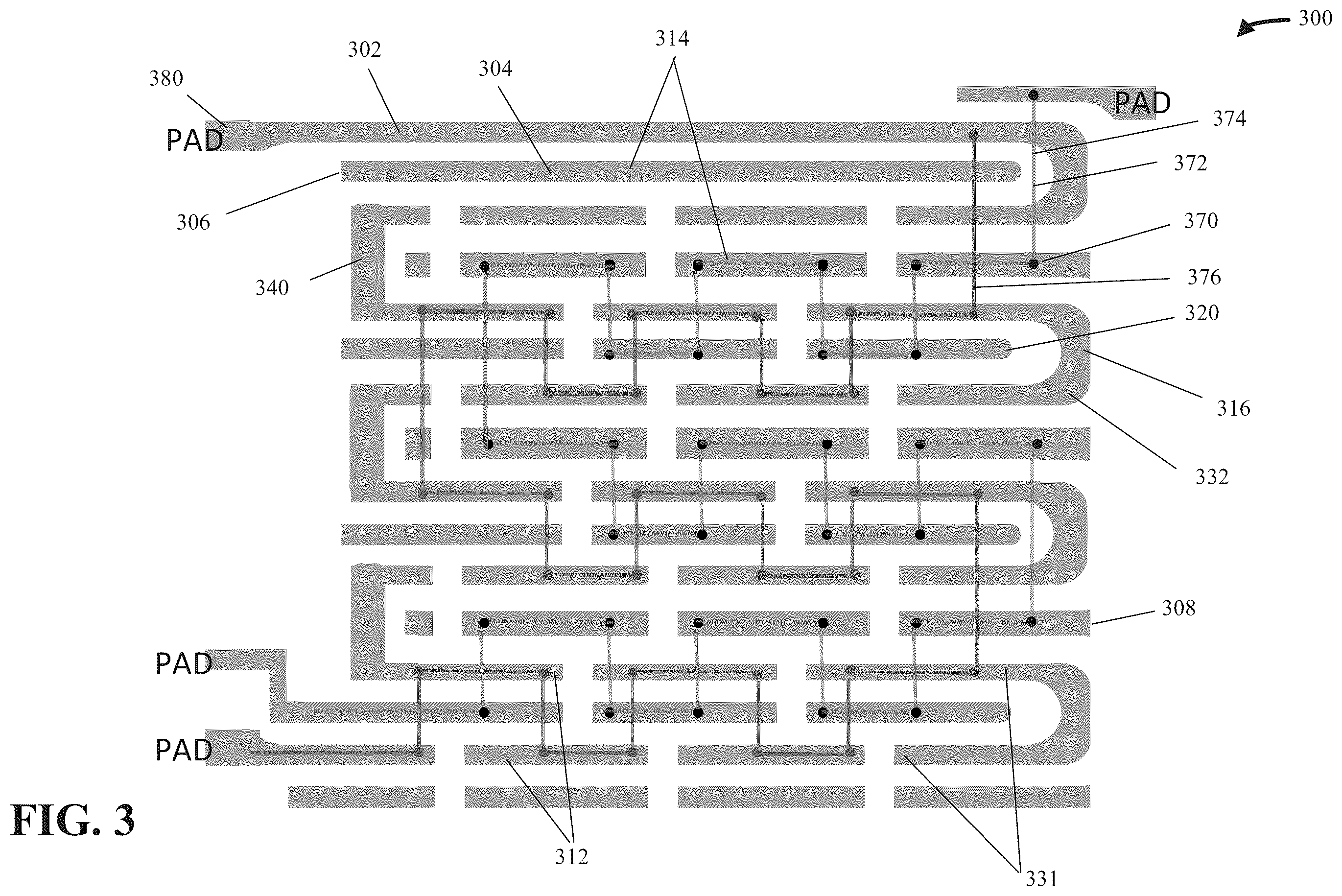 Patent US12417926 Figure 3 – Circuit interconnect structure