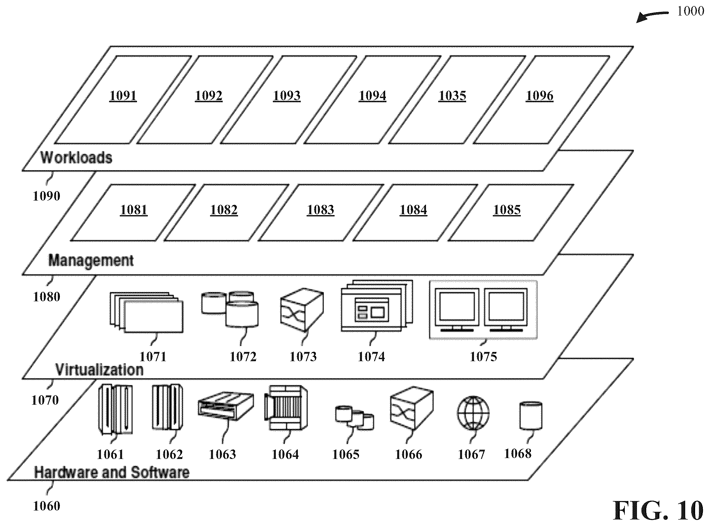 Patent US12417926 Figure 10 – Circuit interconnect structure