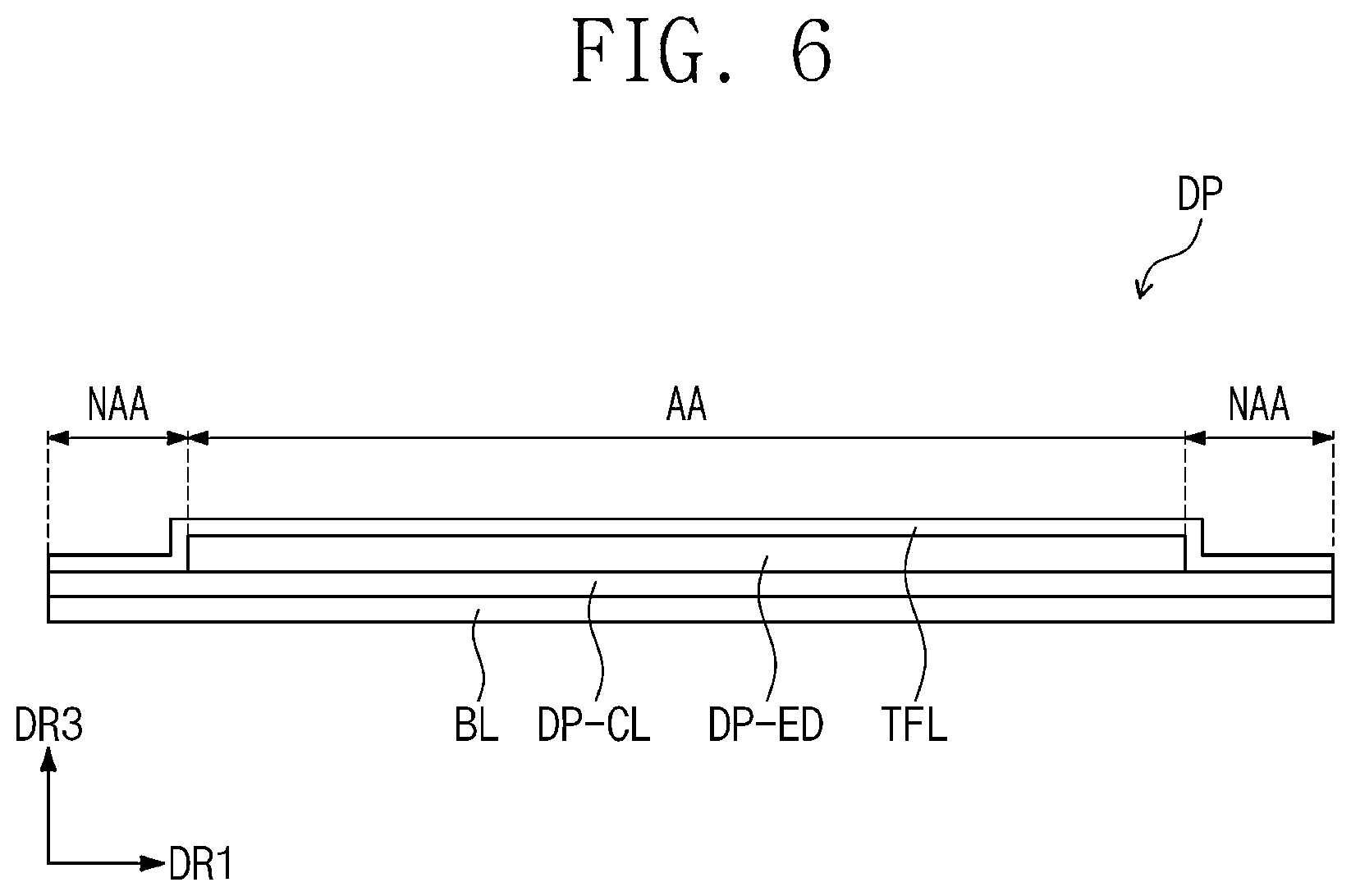 Patent US12417929 Figure 6 – Electronic apparatus with polarization plate and manufacturing method thereof