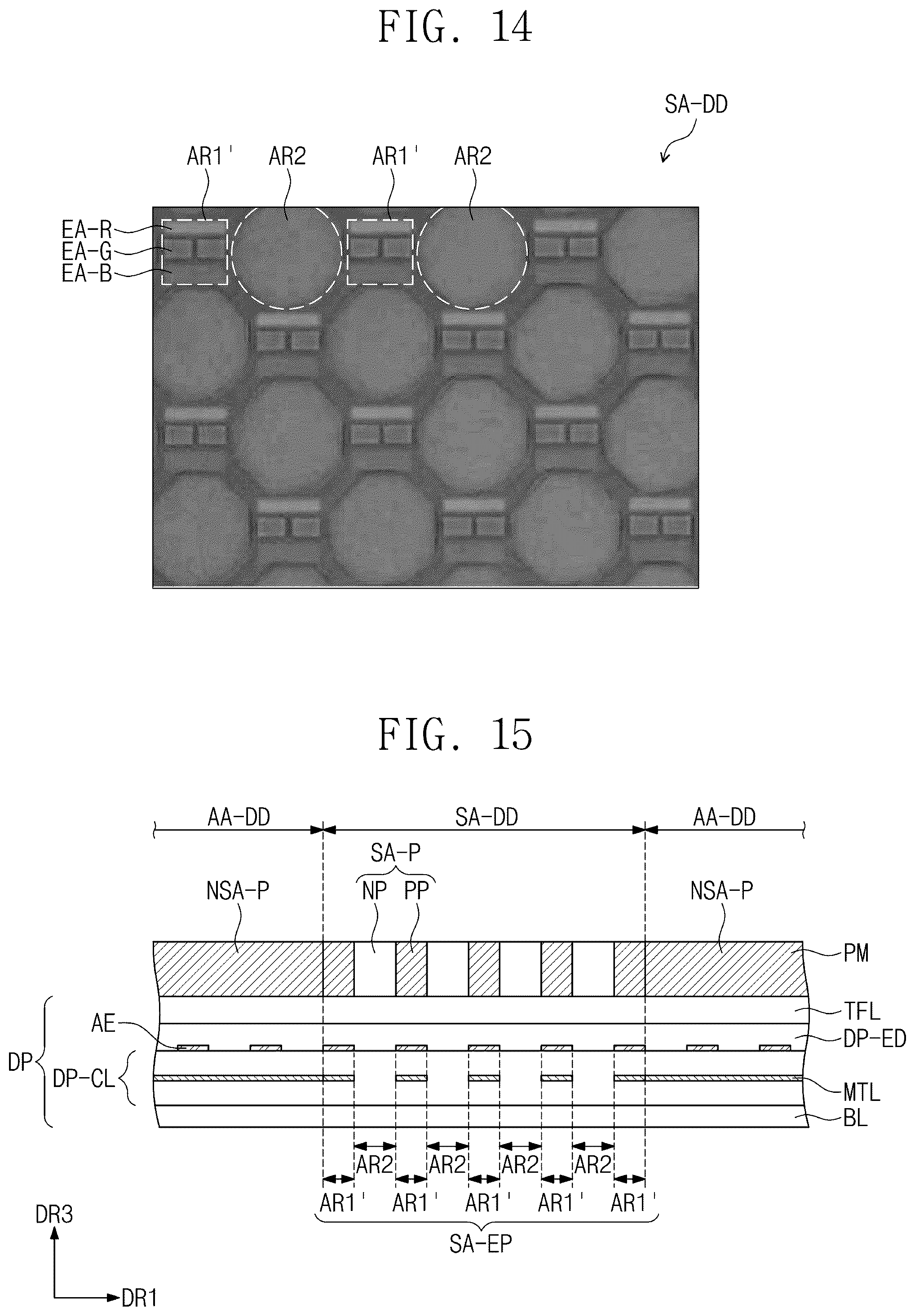Patent US12417929 Figure 14 – Electronic apparatus with polarization plate and manufacturing method thereof
