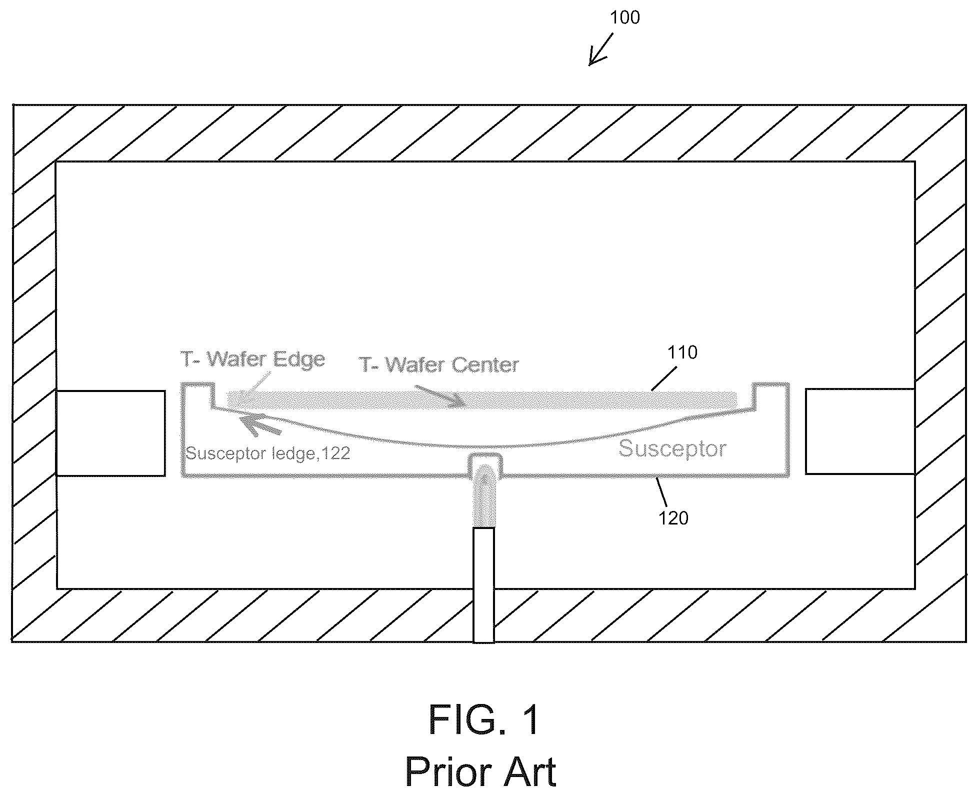Patent US12417933 Figure 1 – Wafer far edge temperature measurement system with lamp bank alignment