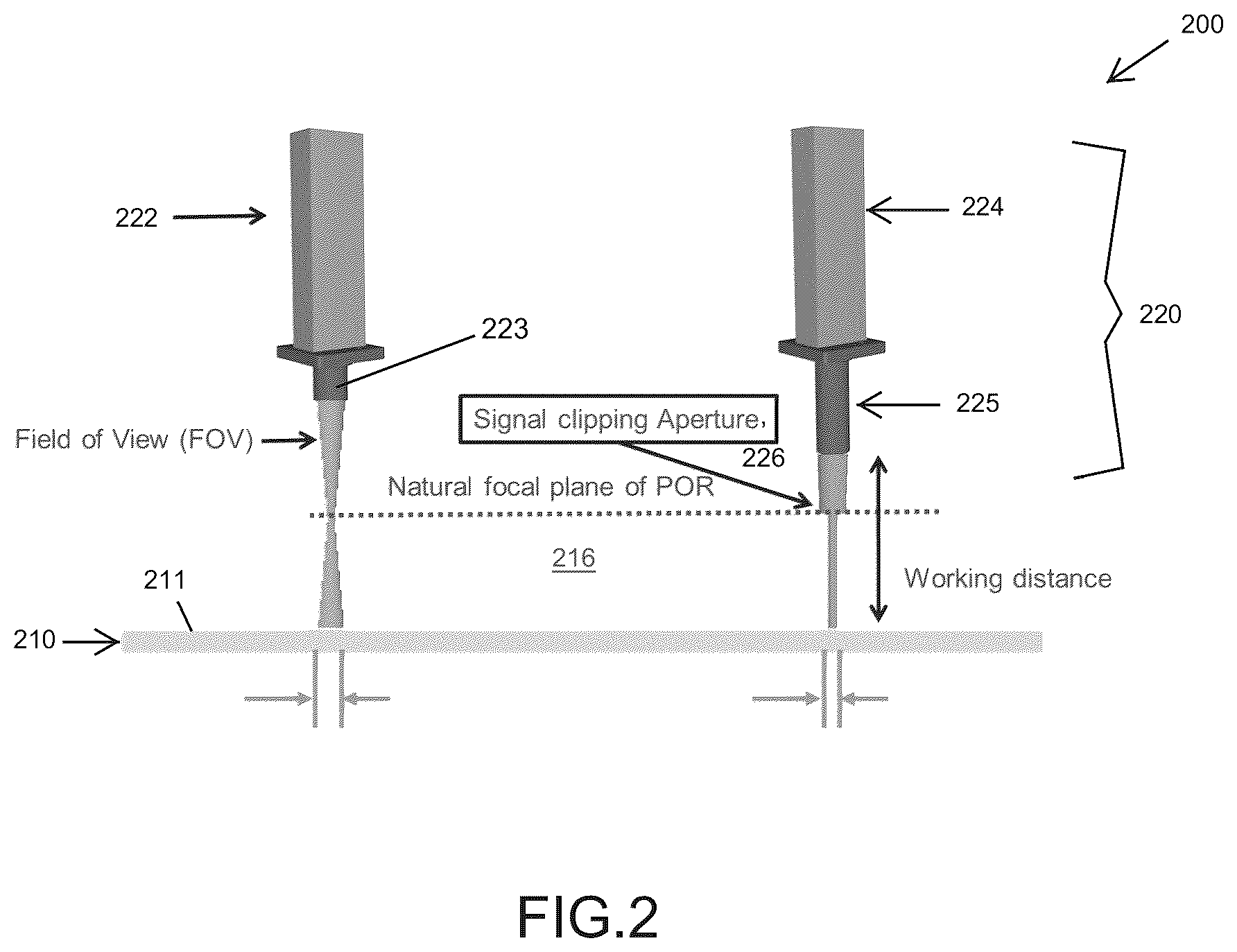 Patent US12417933 Figure 2 – Wafer far edge temperature measurement system with lamp bank alignment