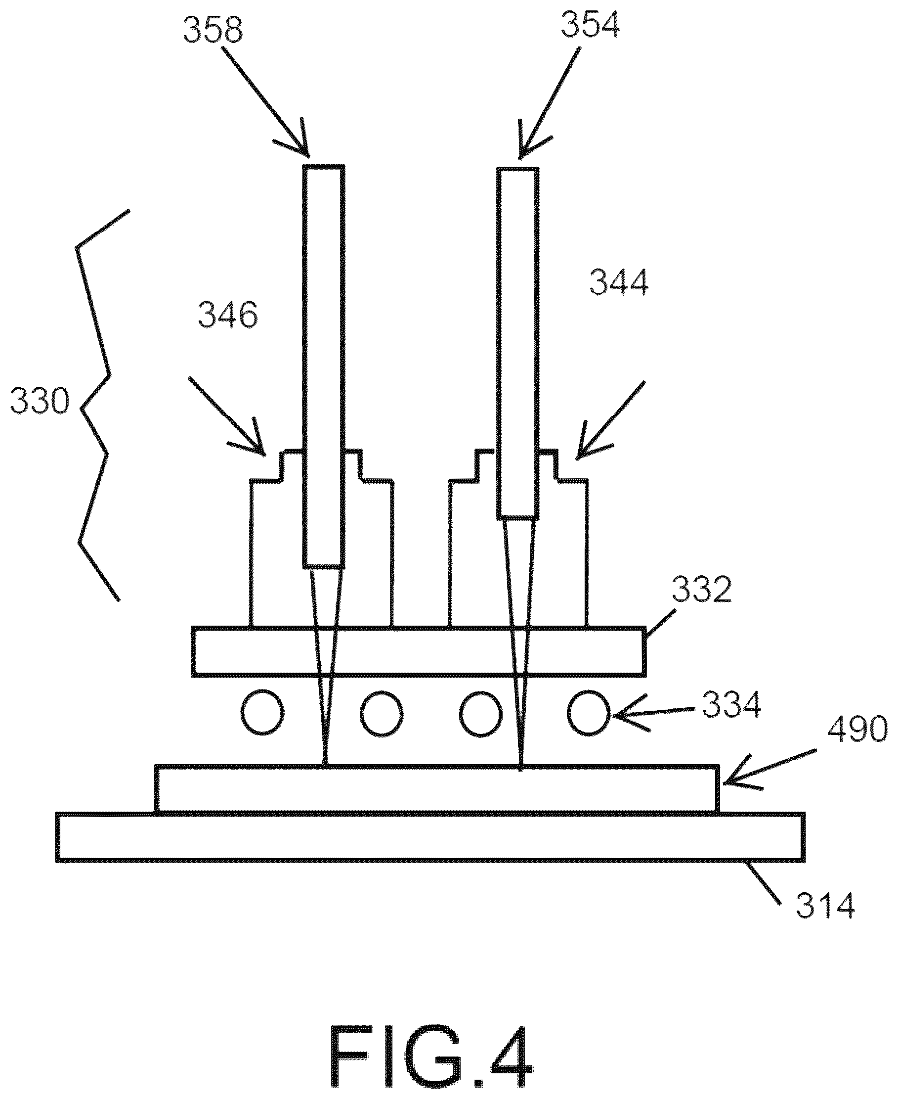 Patent US12417933 Figure 4 – Wafer far edge temperature measurement system with lamp bank alignment