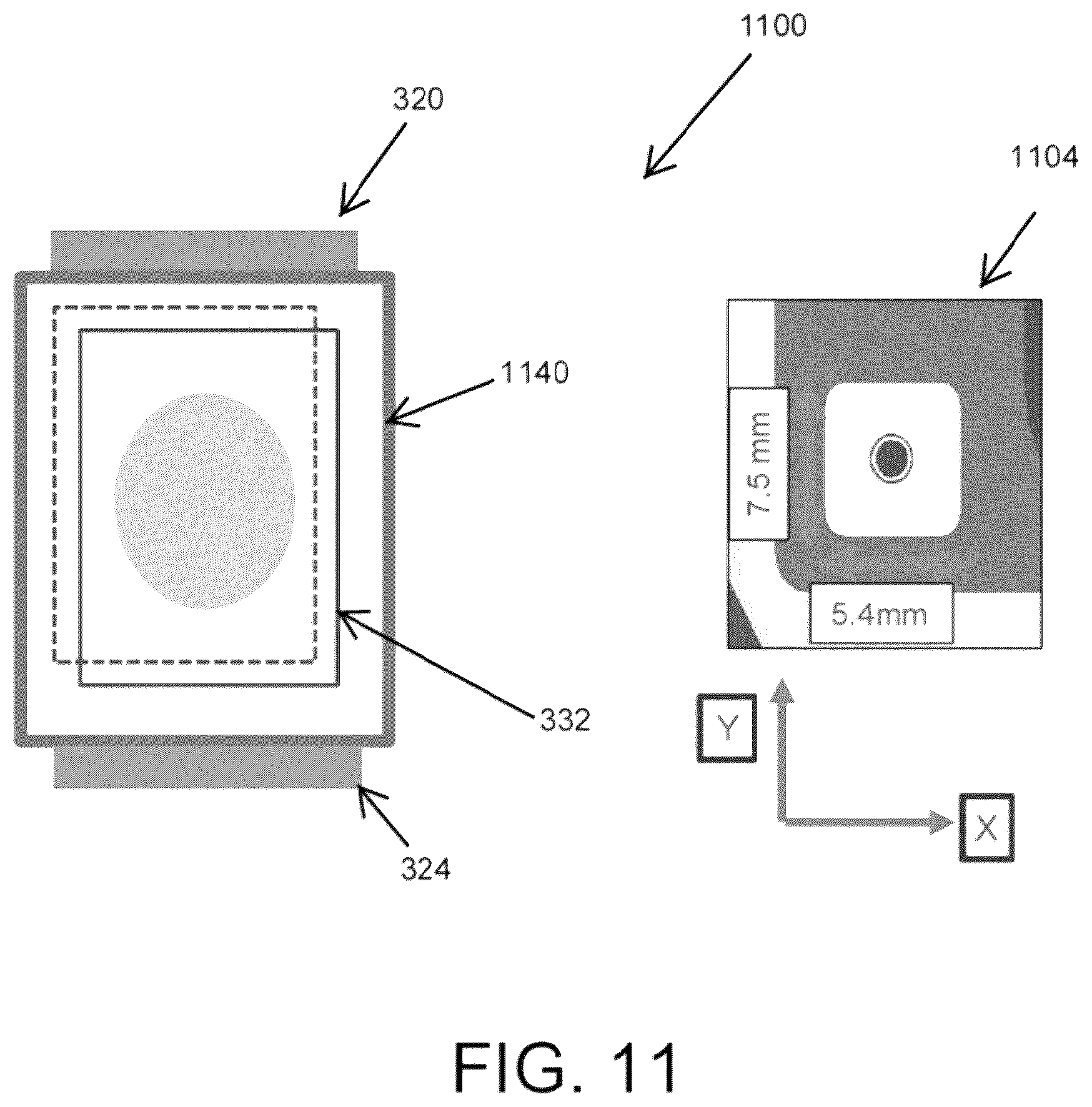Patent US12417933 Figure 10 – Wafer far edge temperature measurement system with lamp bank alignment