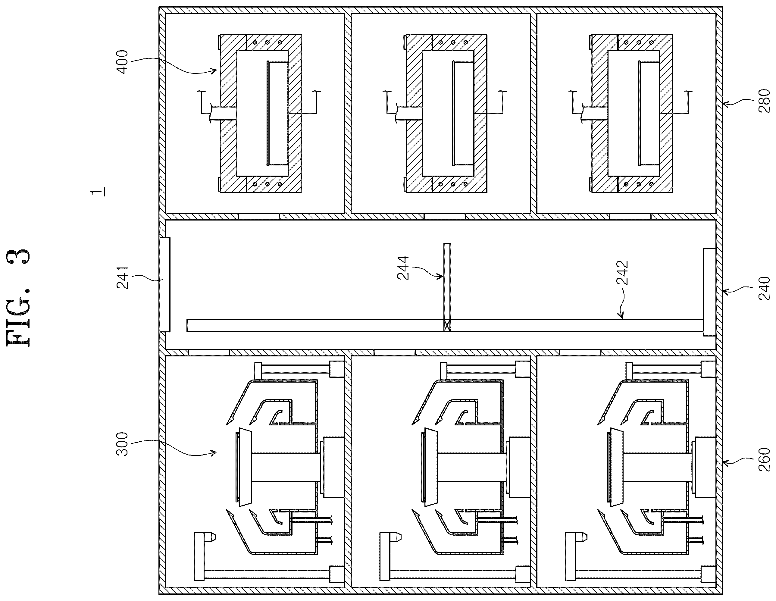 Patent US12417934 Figure 3 – Substrate treating apparatus and substrate transfer robot