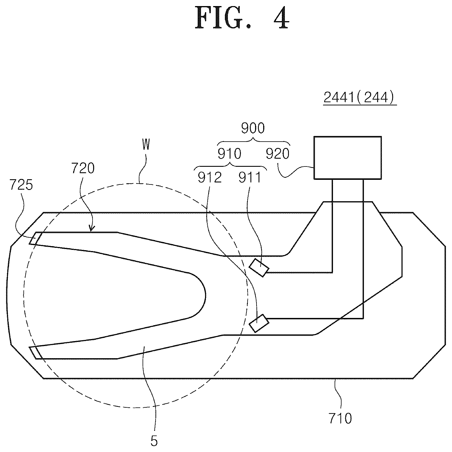 Patent US12417934 Figure 4 – Substrate treating apparatus and substrate transfer robot