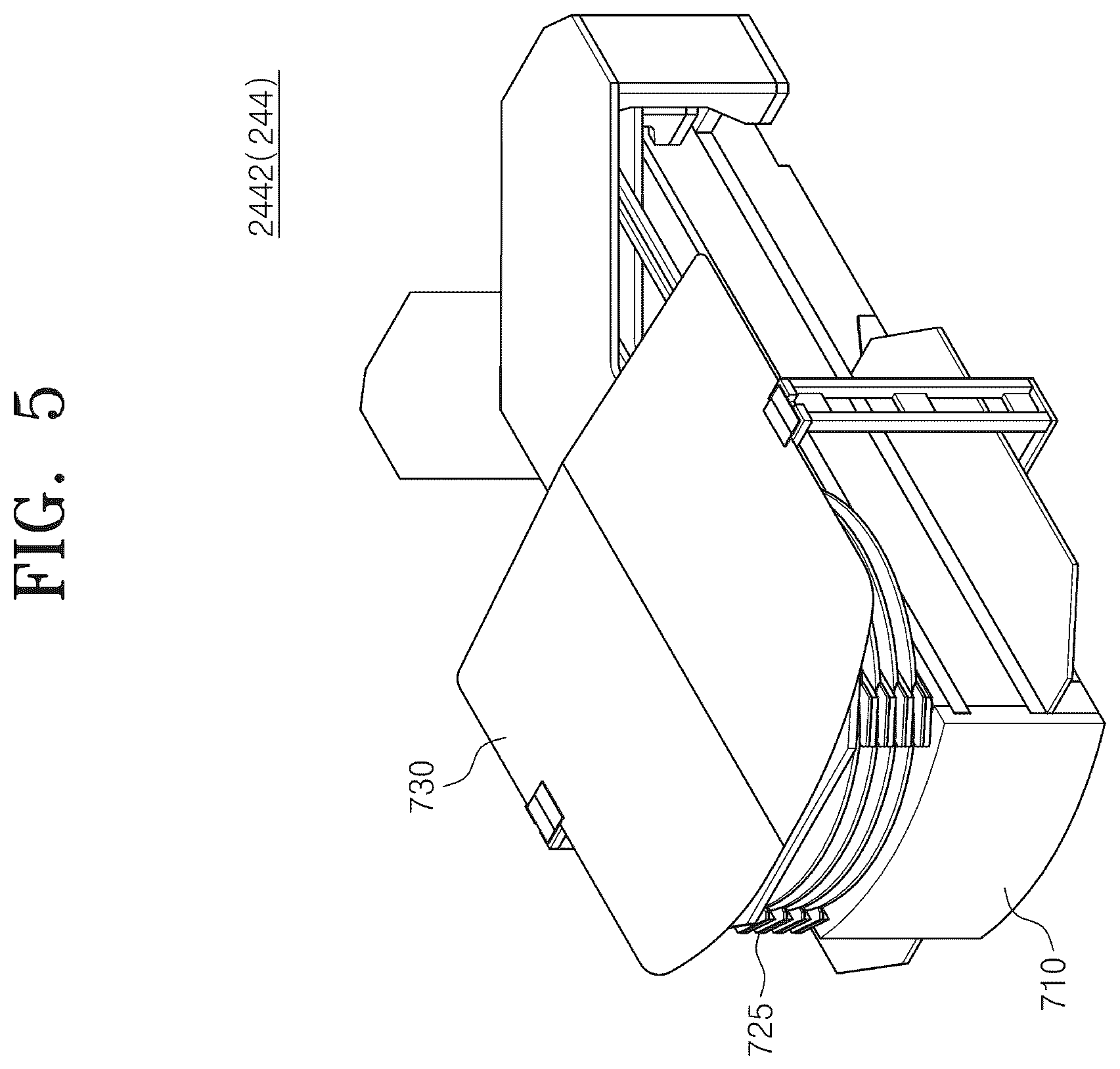 Patent US12417934 Figure 5 – Substrate treating apparatus and substrate transfer robot