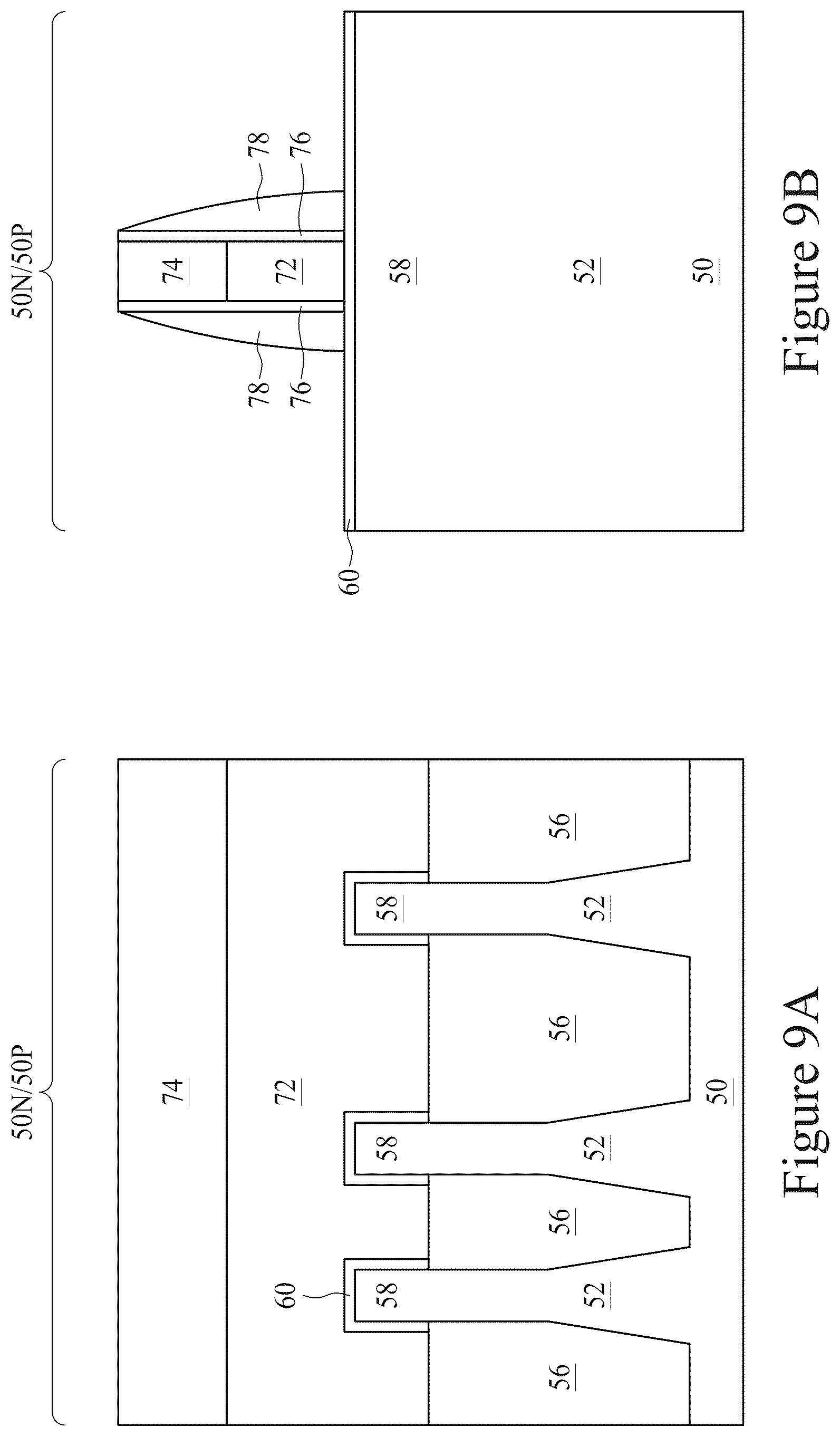 Patent US12417945 Figure 9 – Contact features of semiconductor device and method of forming same