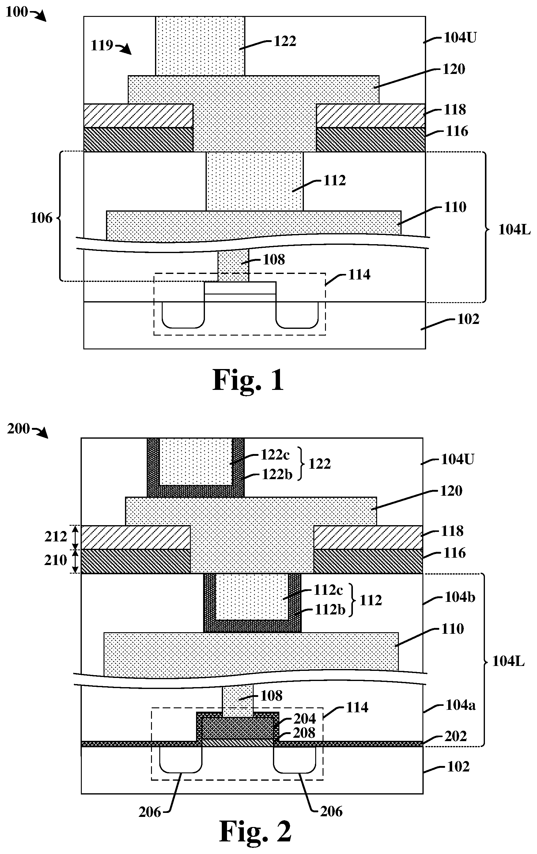 Patent US12417946 — Film scheme to reduce plasma-induced damage — Figure 1