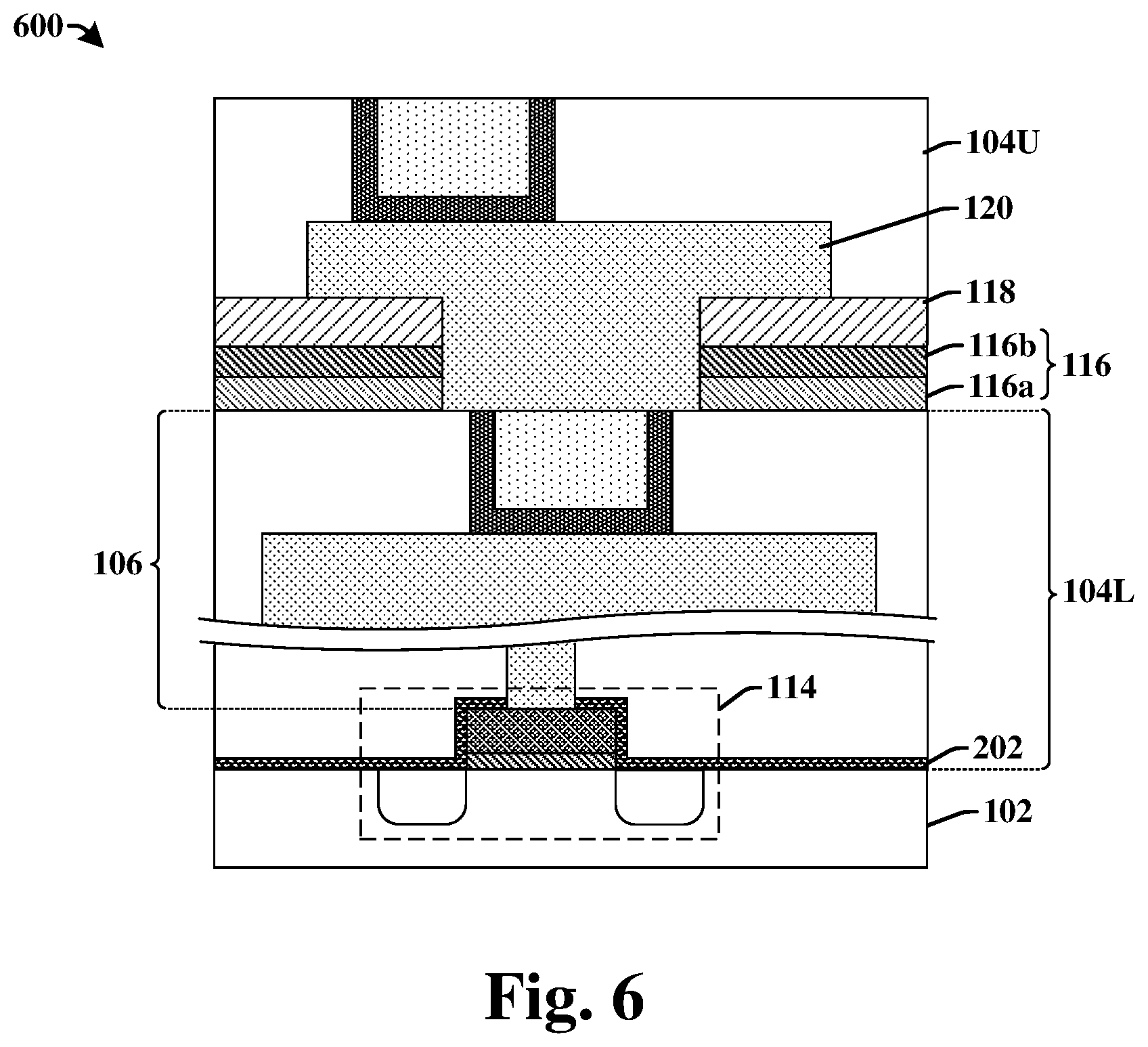 Patent US12417946 Figure 4 – Film scheme to reduce plasma-induced damage