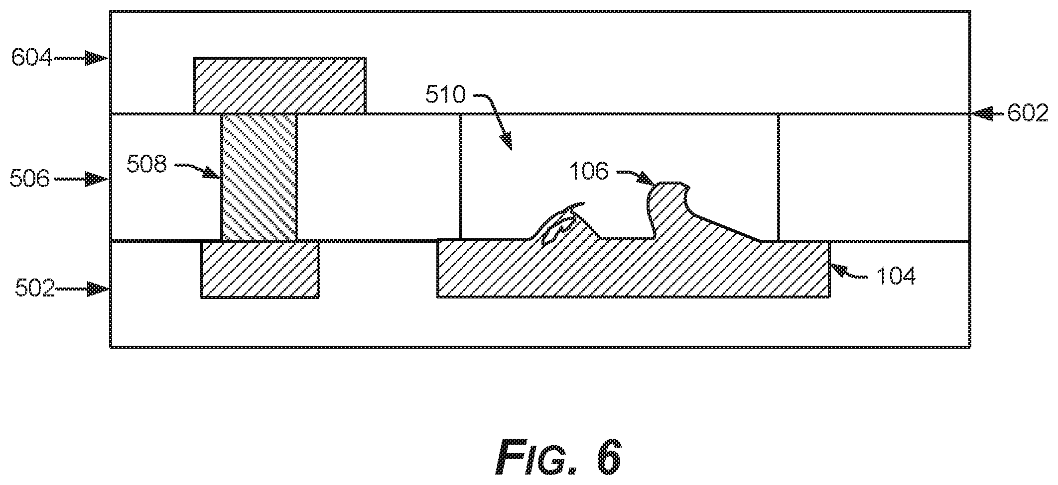 Patent US12417950 Figure 6 – Mitigating surface damage of probe pads in preparation for direct bonding of a substrate