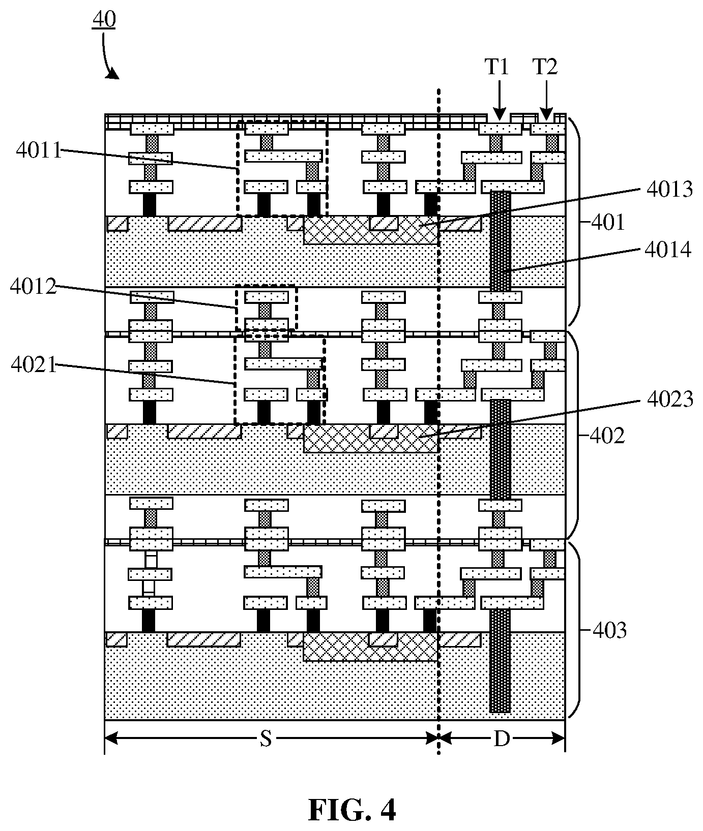Patent US12417952 Figure 10 – Sealing ring, stacked structure, and method for manufacturing sealing ring