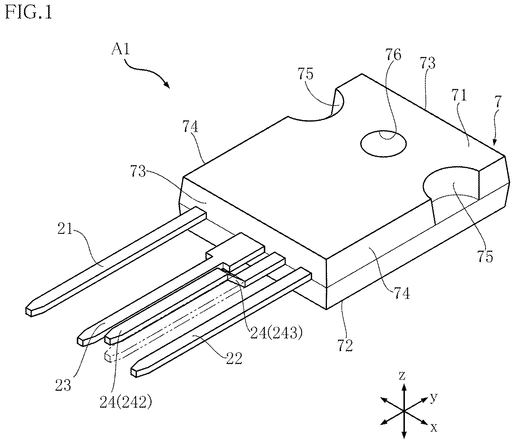 Patent US12417954 Figure 1 – Semiconductor device