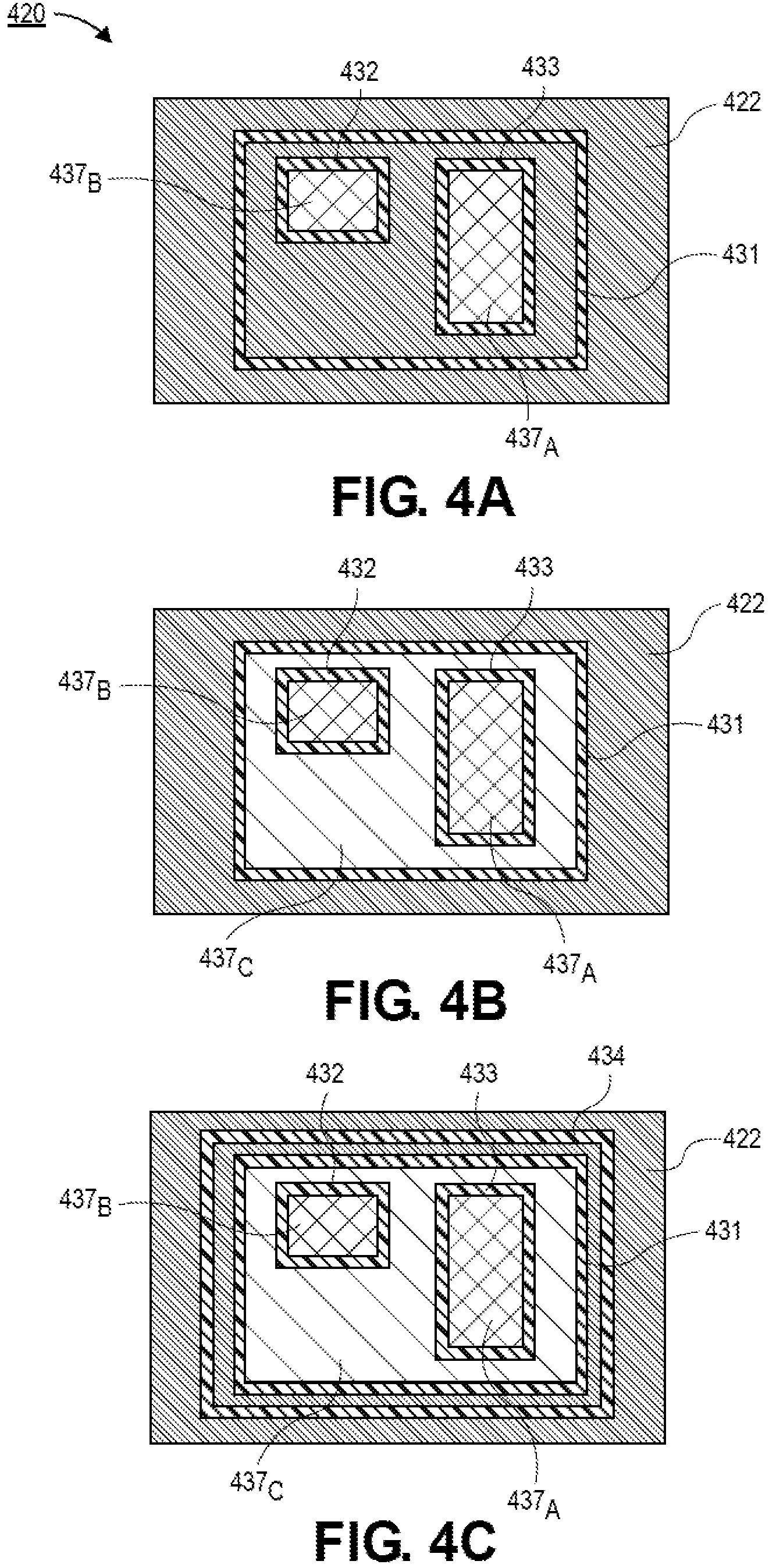 Patent US12417958 Figure 7 – Microelectronics package comprising a package-on-package (PoP) architecture with inkjet barrier material for controlling bondline thickness and PoP adhesive keep out zone