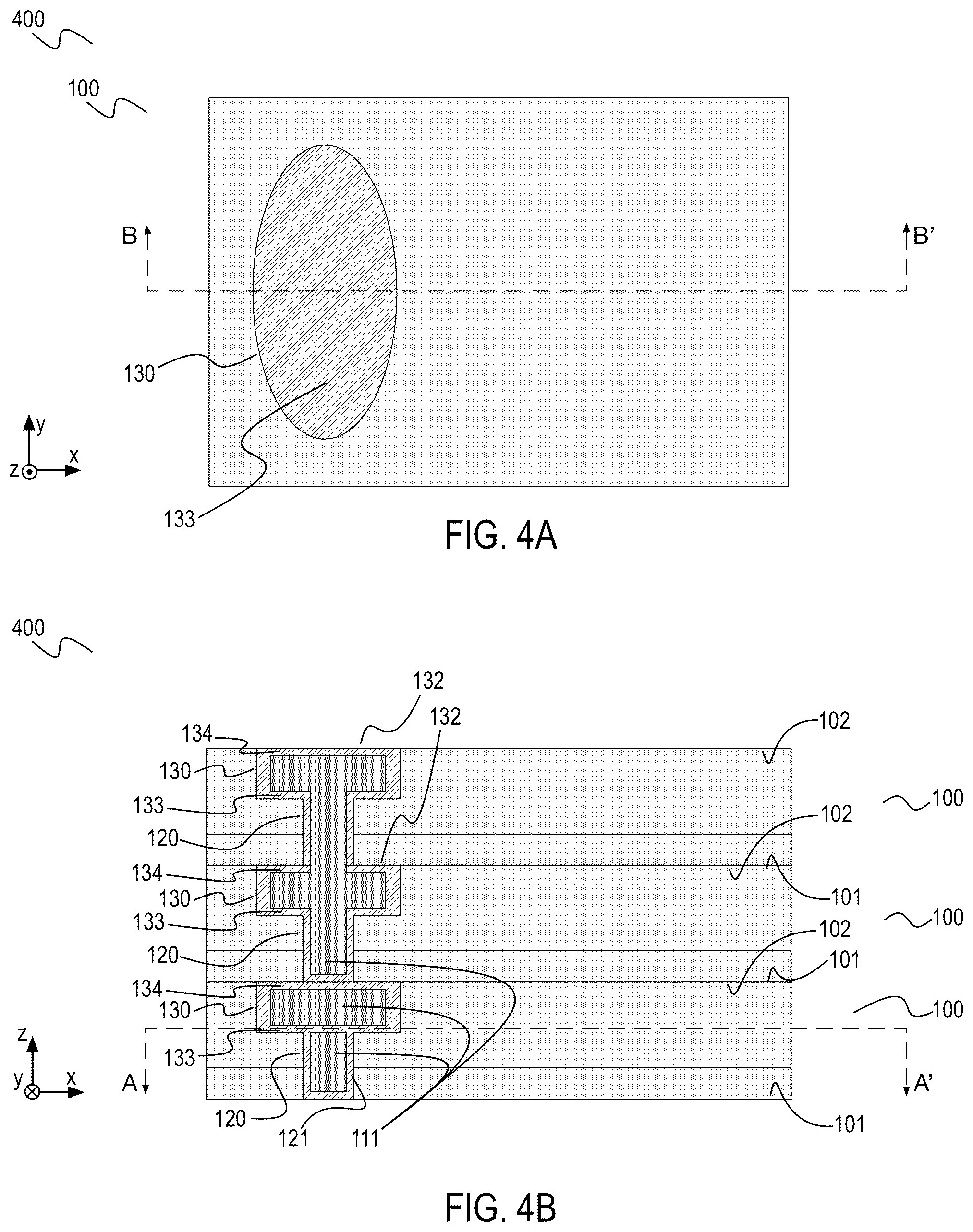 Patent US12417959 Figure 4 – Integrated circuit device cooling using thermoresponsive materials