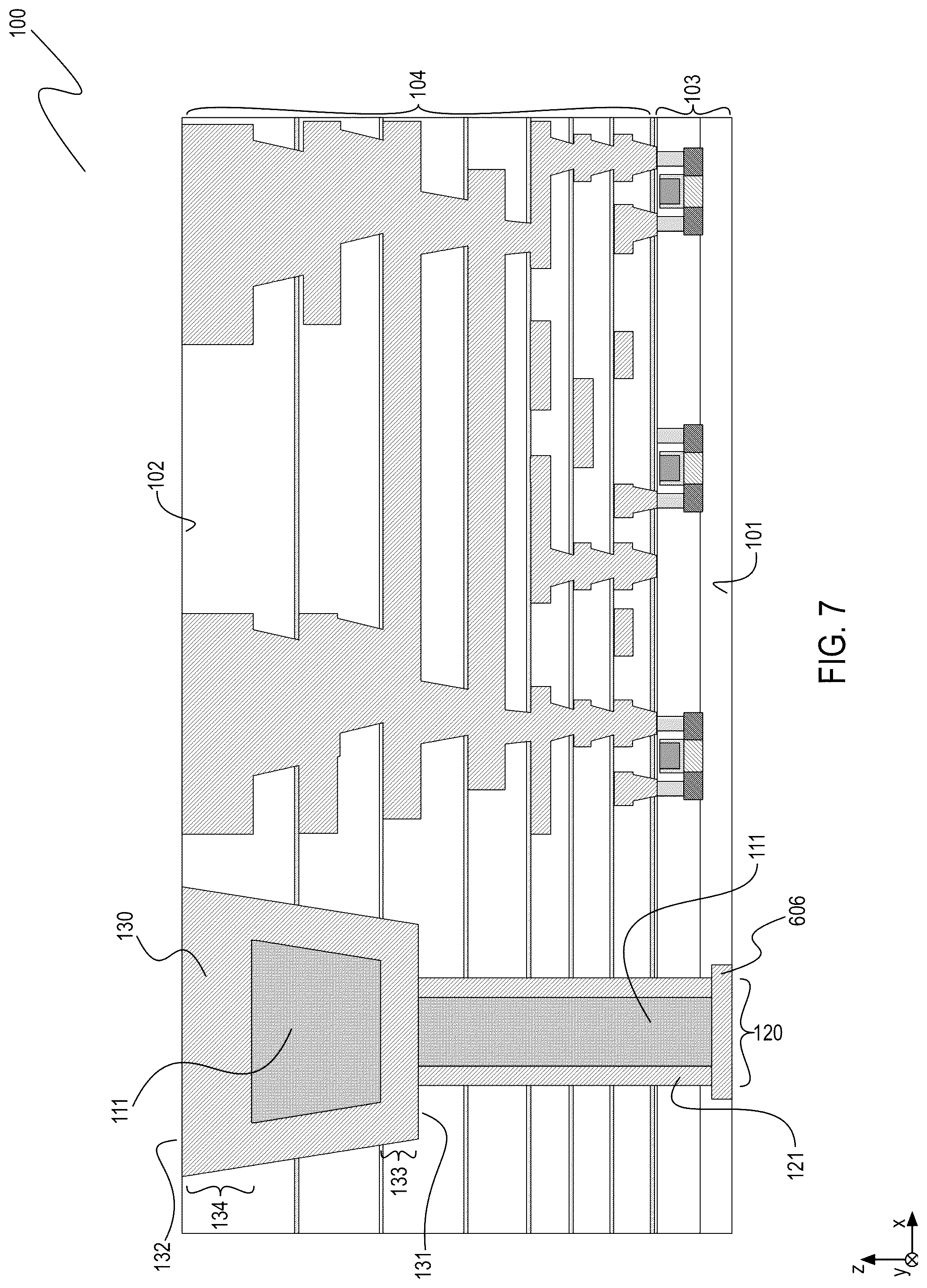 Patent US12417959 Figure 7 – Integrated circuit device cooling using thermoresponsive materials