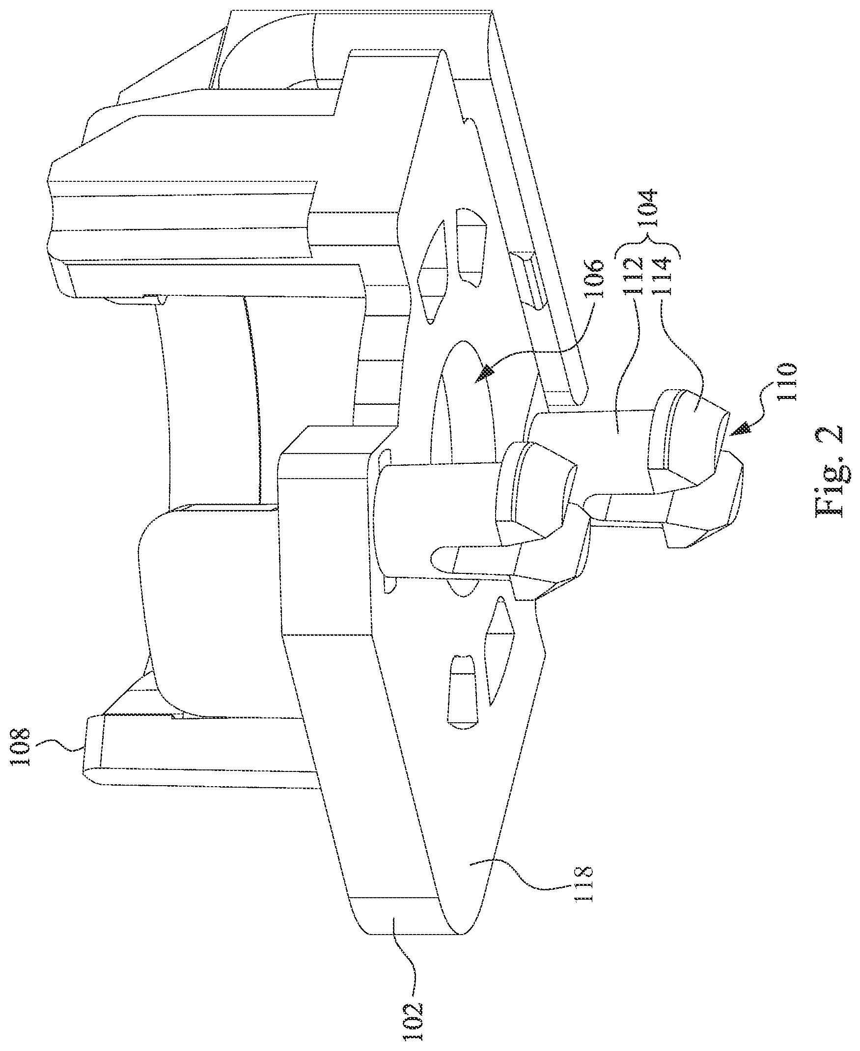 Patent US12417960 Figure 2 – Reusable holding component for heatsink