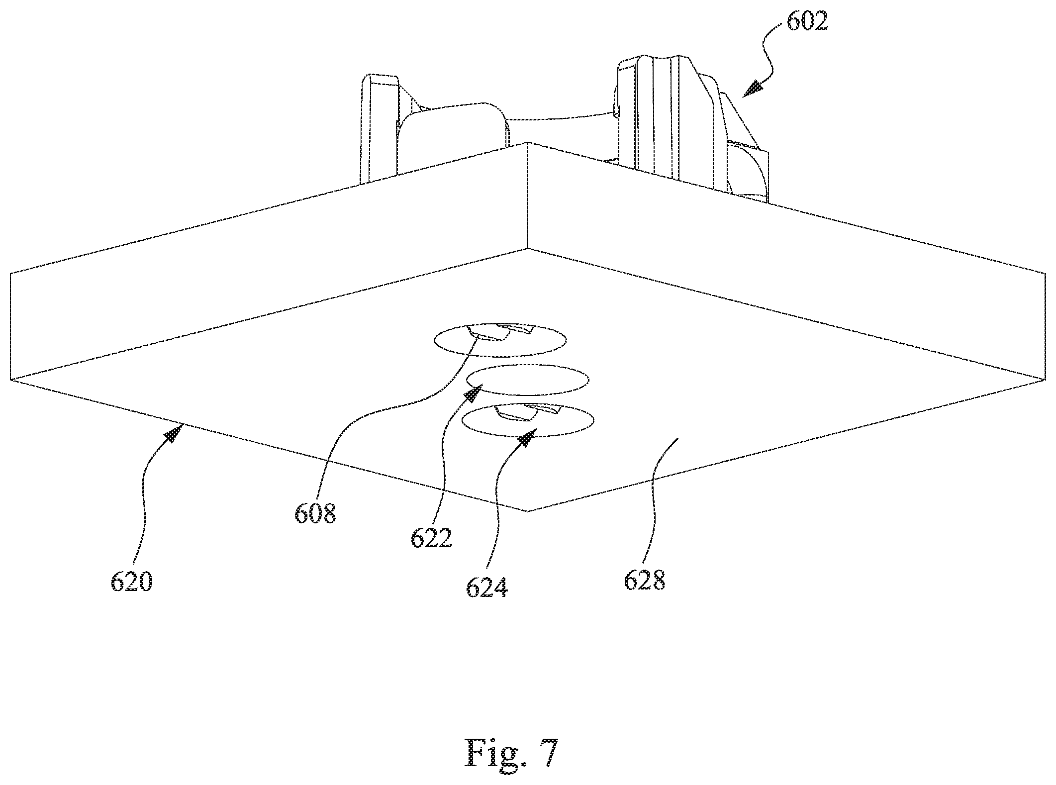 Patent US12417960 Figure 7 – Reusable holding component for heatsink