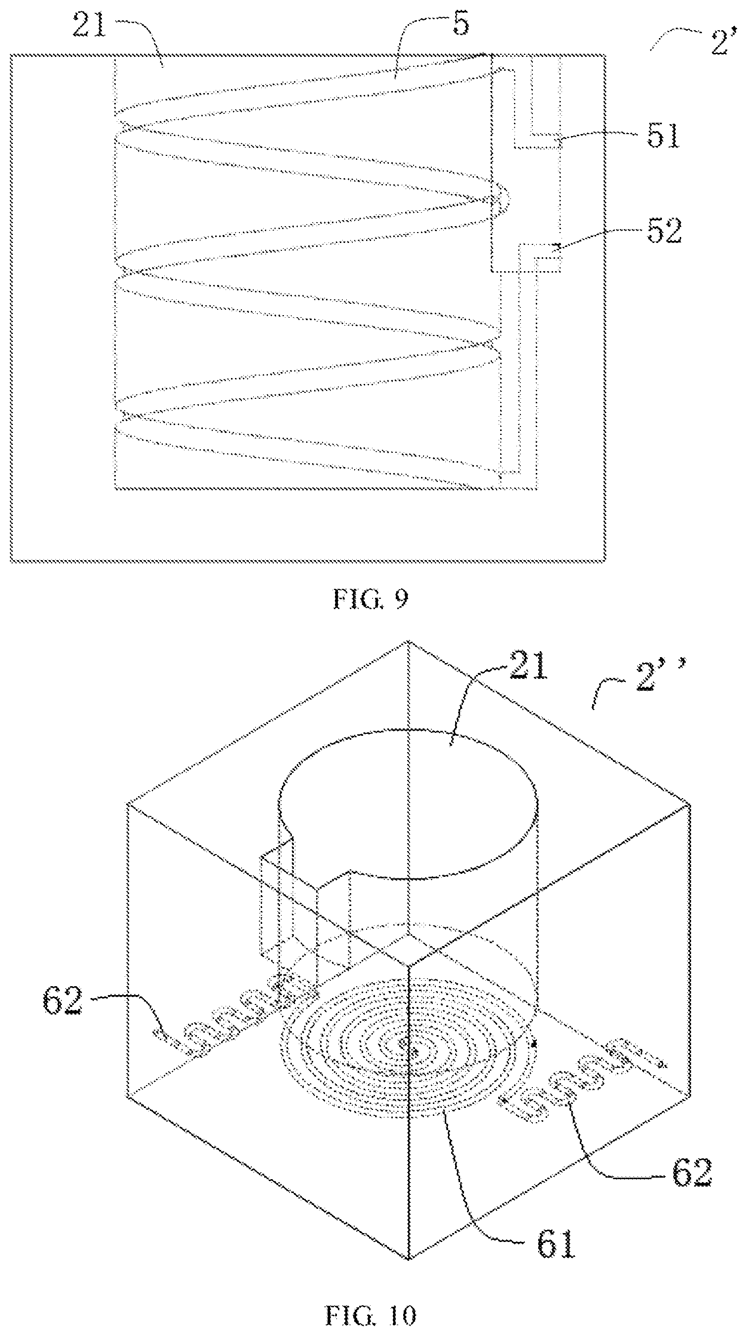 Patent US12417961 Figure 5 – Chip heat sink and nucleic acid extraction device
