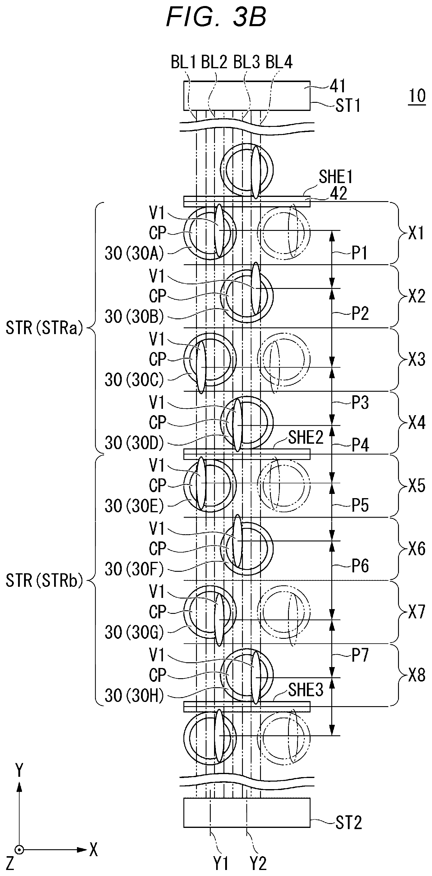 Patent US12417962 Figure 4 – Semiconductor storage device
