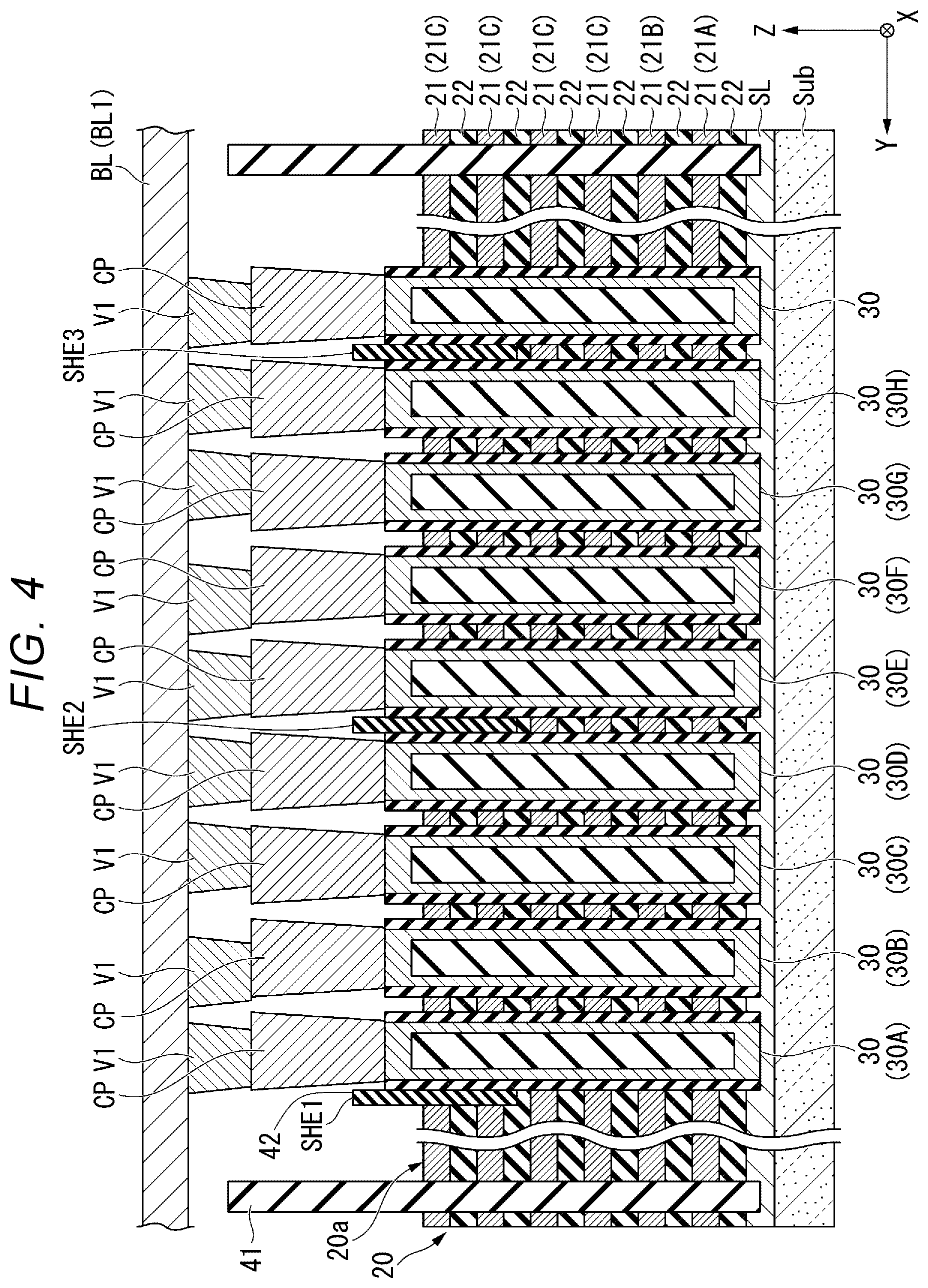 Patent US12417962 Figure 5 – Semiconductor storage device