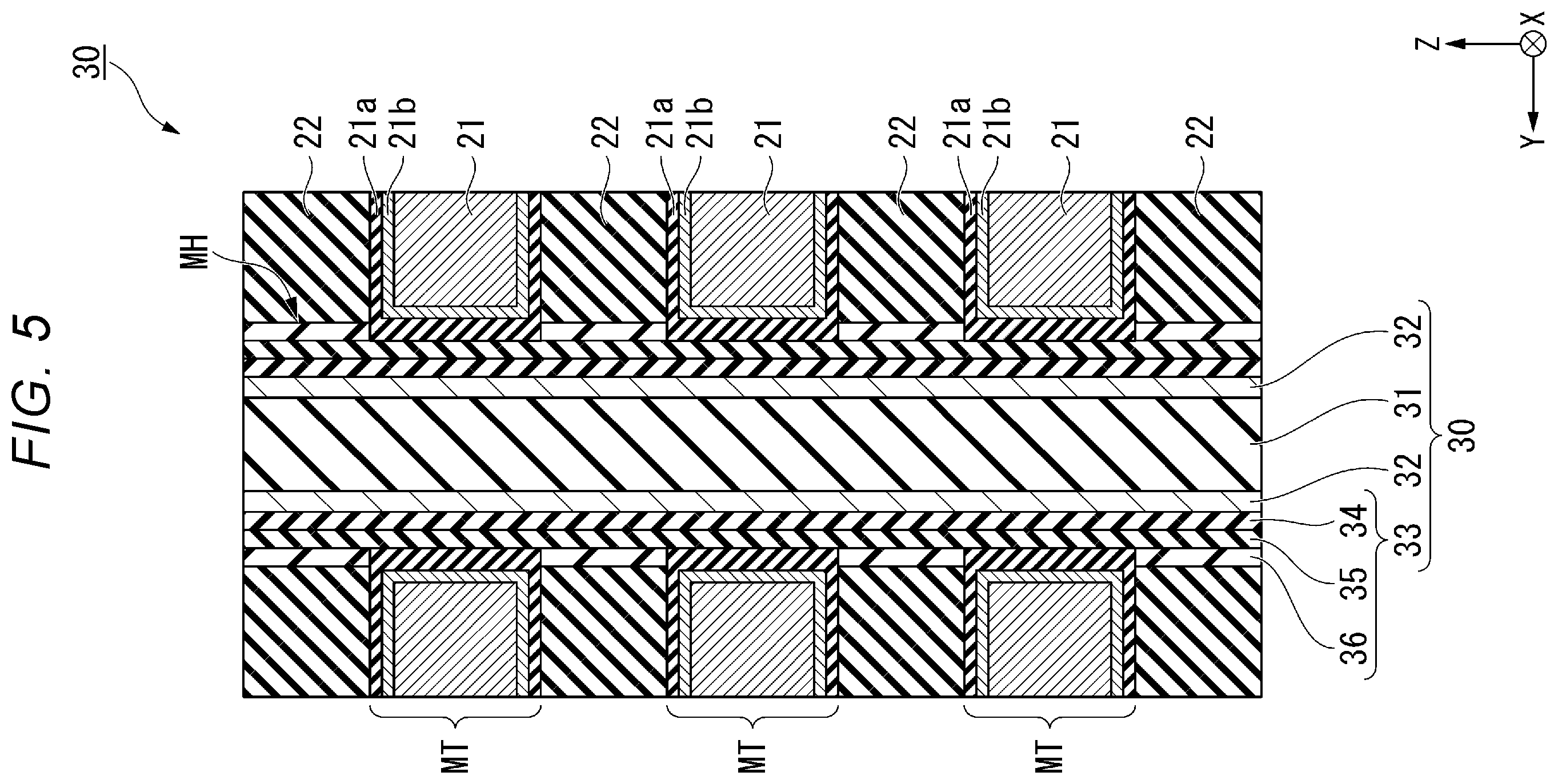 Patent US12417962 Figure 6 – Semiconductor storage device