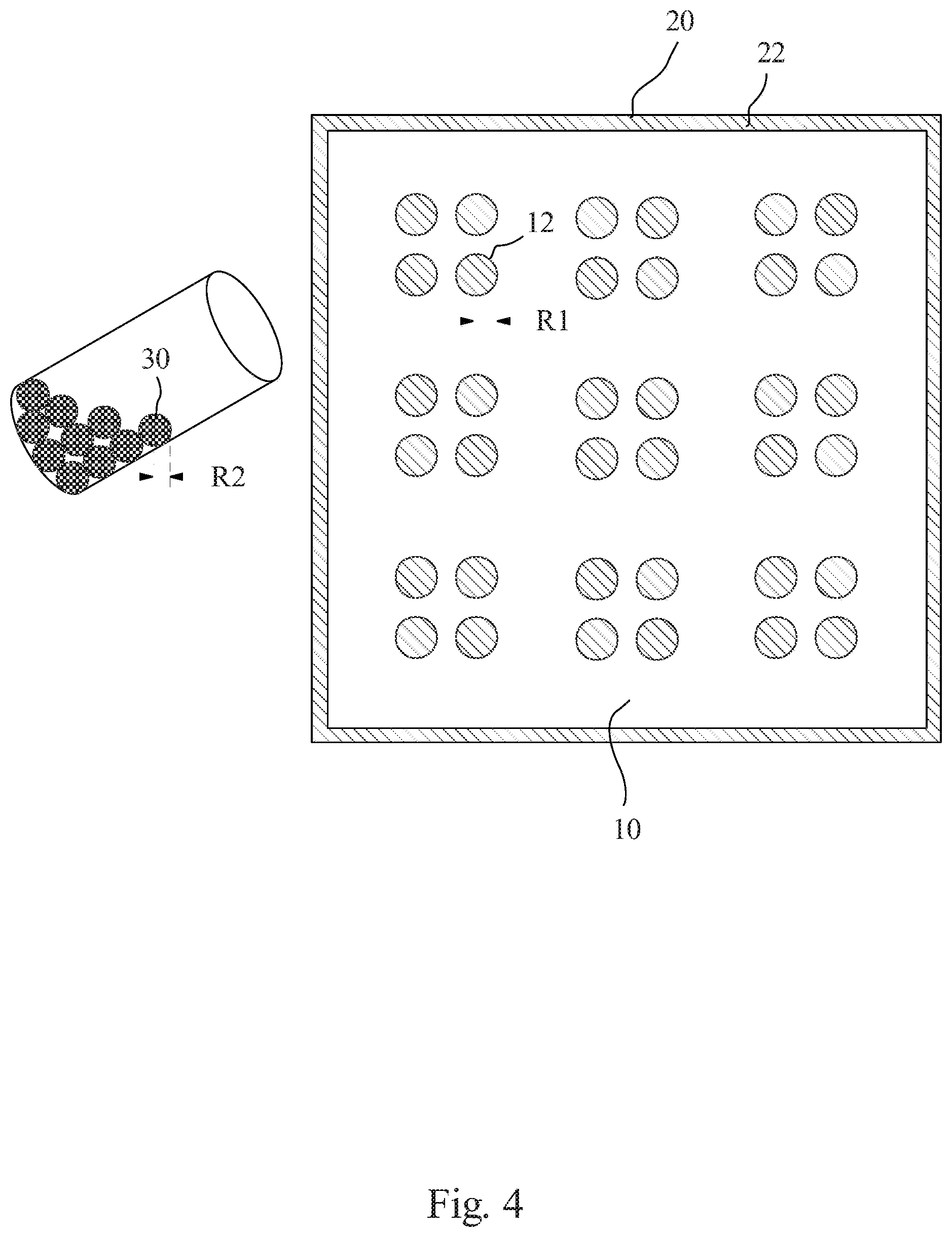 Patent US12417964 Figure 4 – Via-filling method of through-glass via substrate