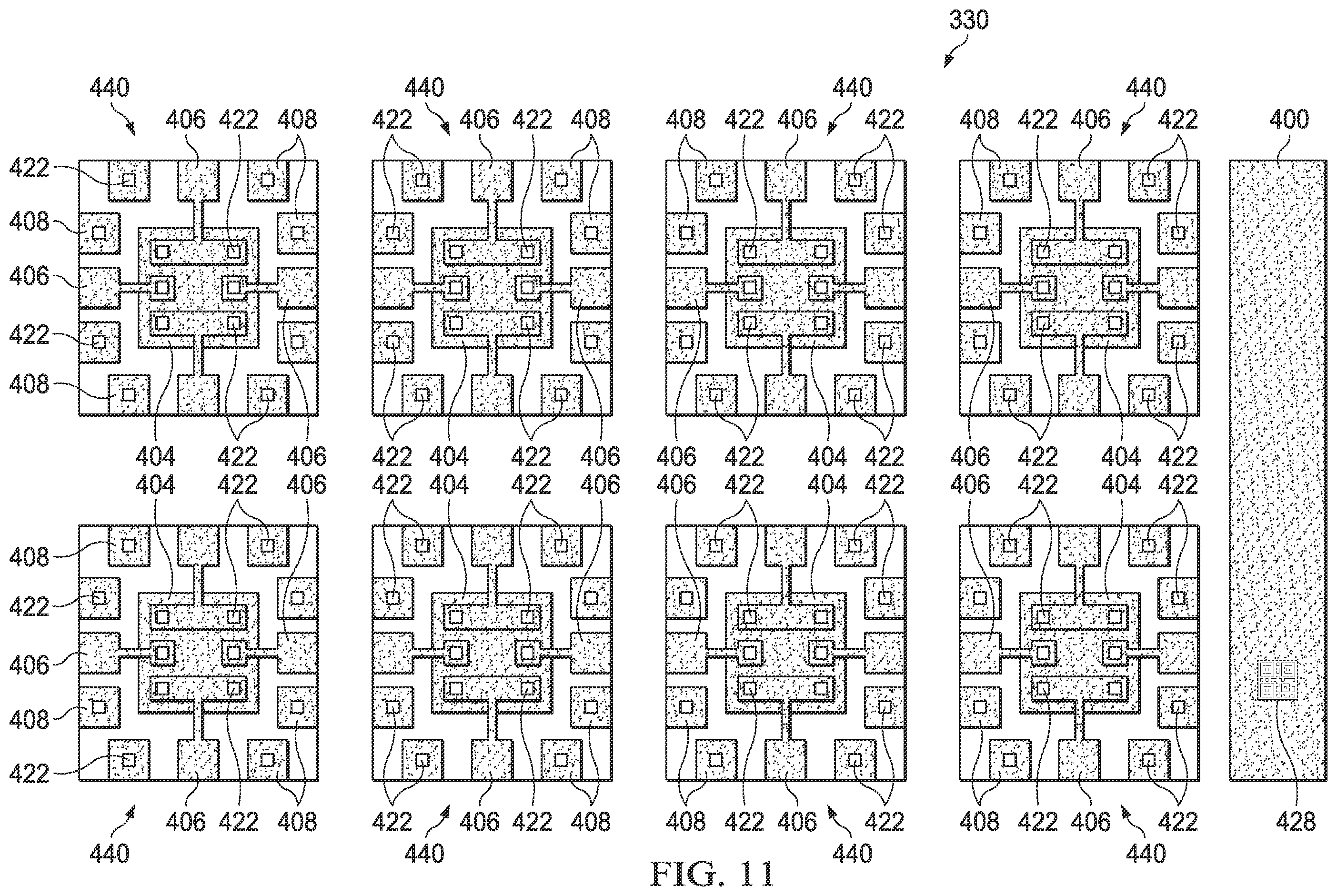 Patent US12417965 Figure 8 – Interconnect for IC package