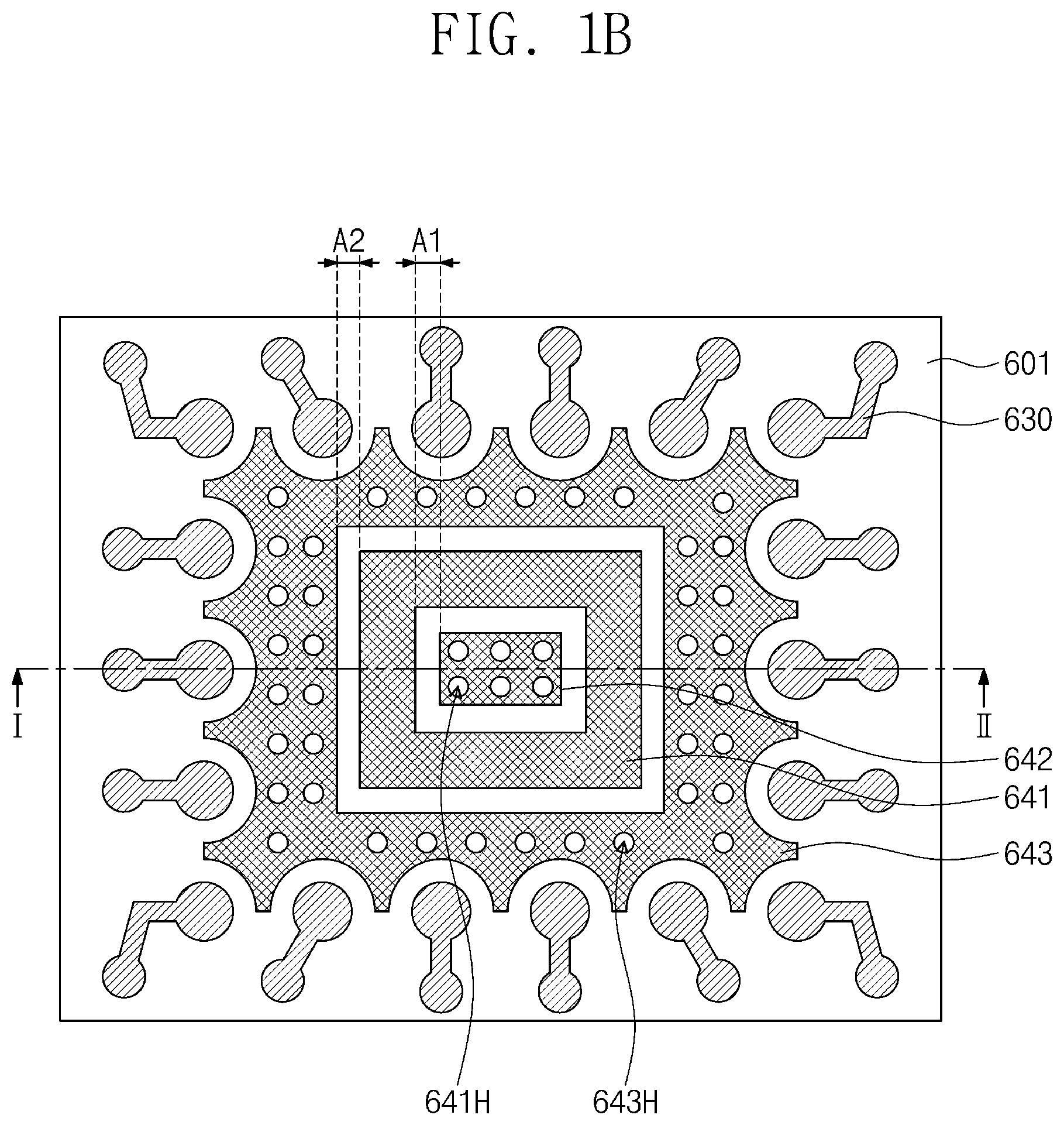 Patent US12417972 Figure 2 – Semiconductor package