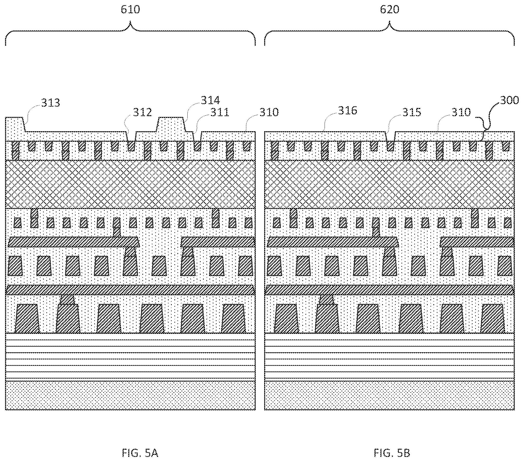 Patent US12417974 Figure 5 – Decoupling capacitance in backside interconnect