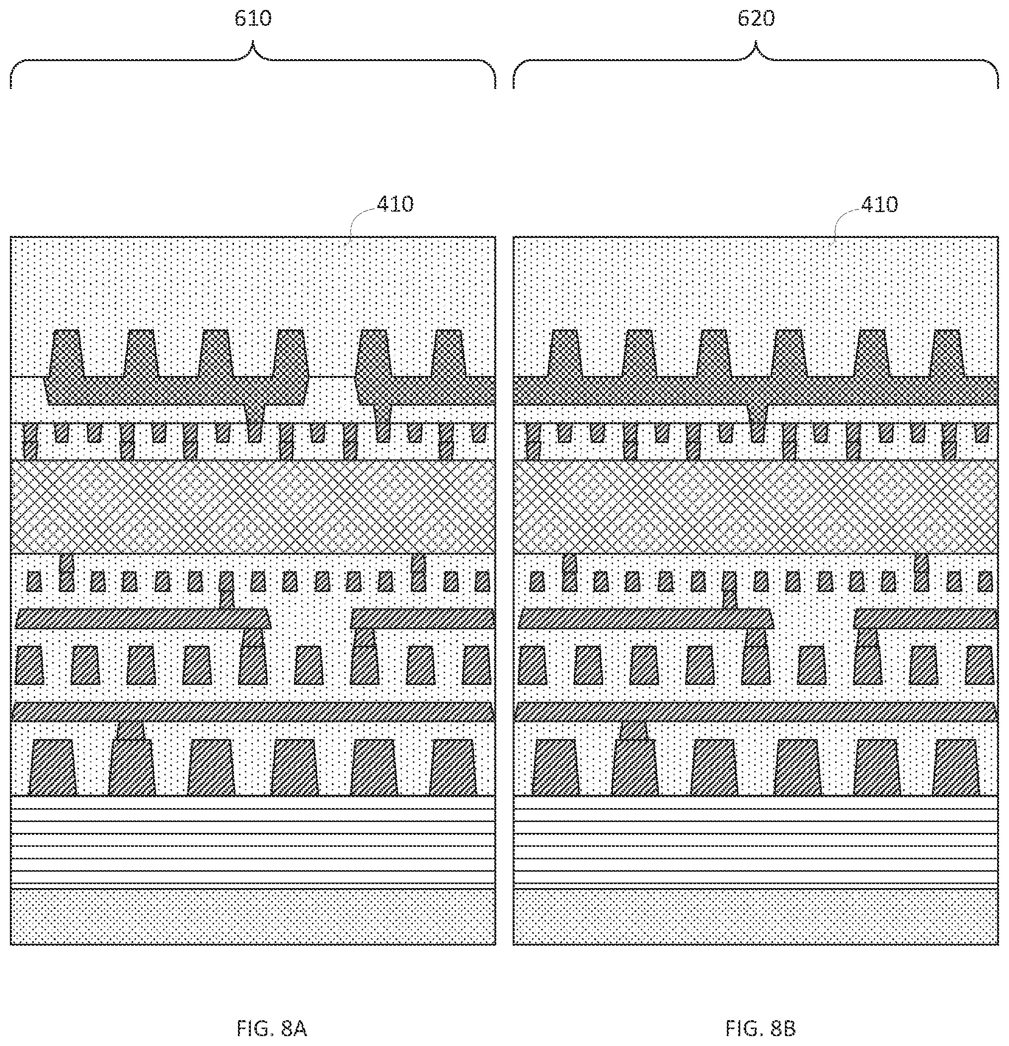 Patent US12417974 Figure 8 – Decoupling capacitance in backside interconnect