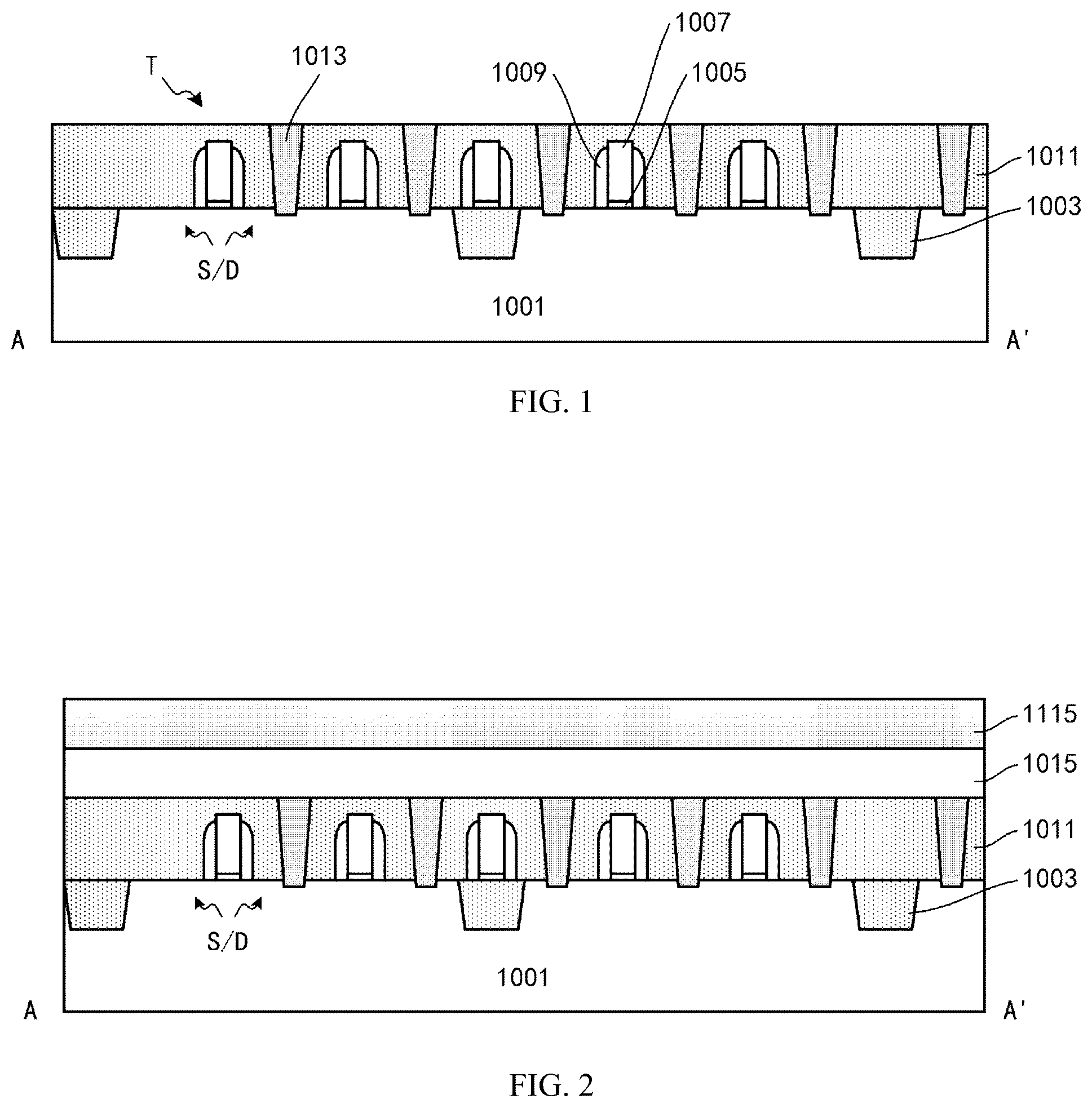 Patent US12417976 Figure 1 – Metallization stack and method of manufacturing the same, and electronic device including metallization stack