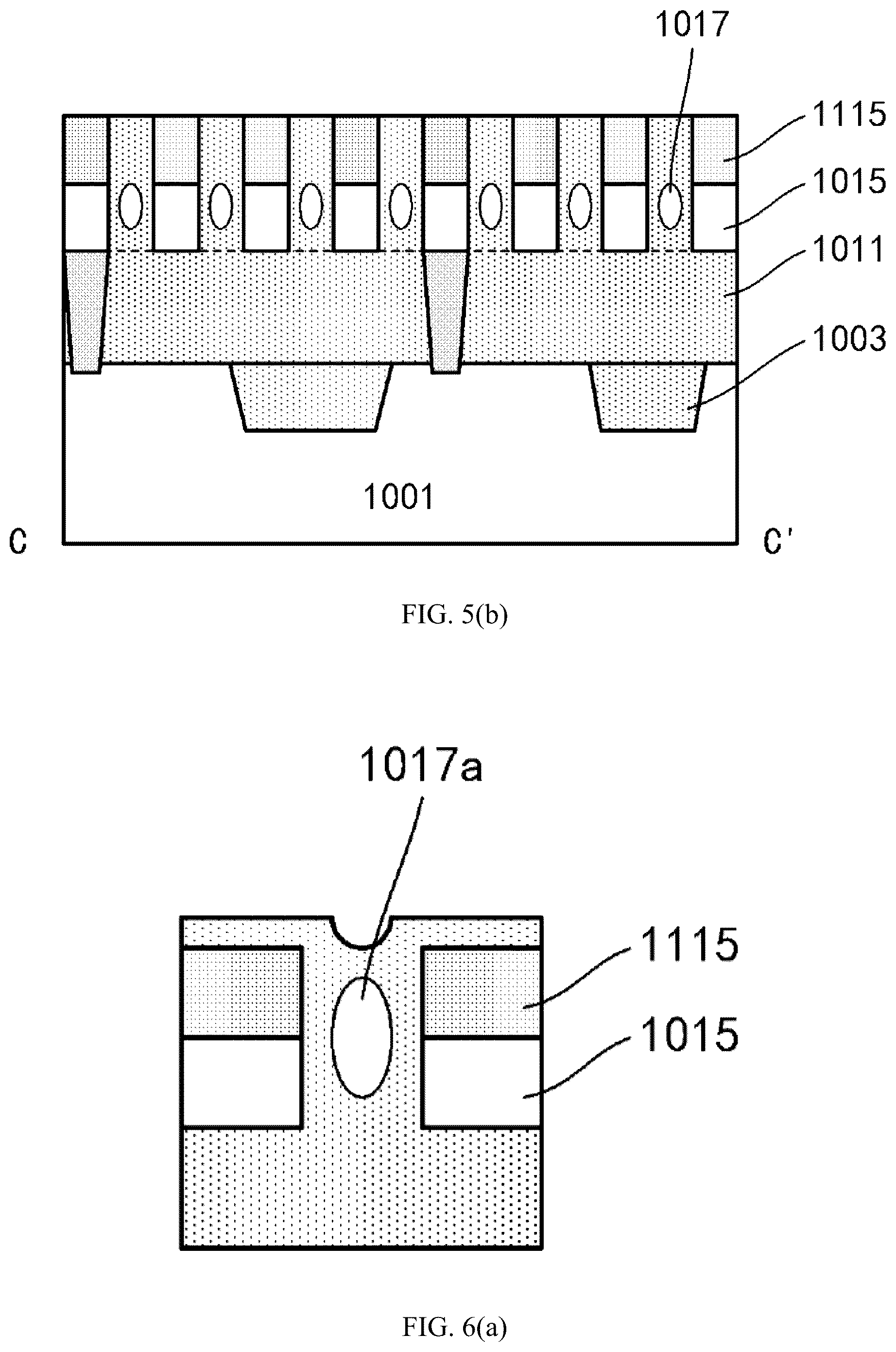 Patent US12417976 Figure 5 – Metallization stack and method of manufacturing the same, and electronic device including metallization stack