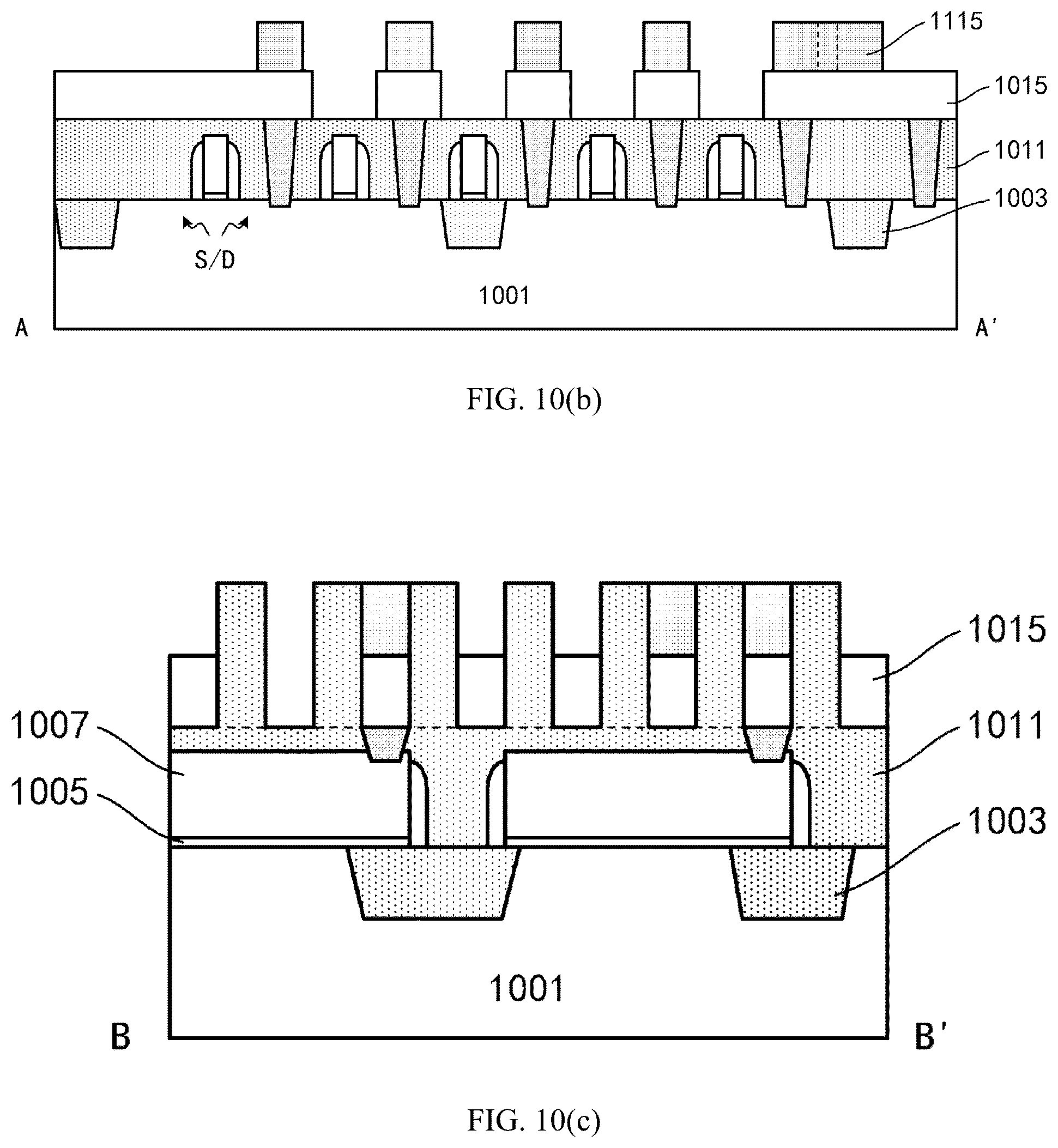 Patent US12417976 Figure 10 – Metallization stack and method of manufacturing the same, and electronic device including metallization stack