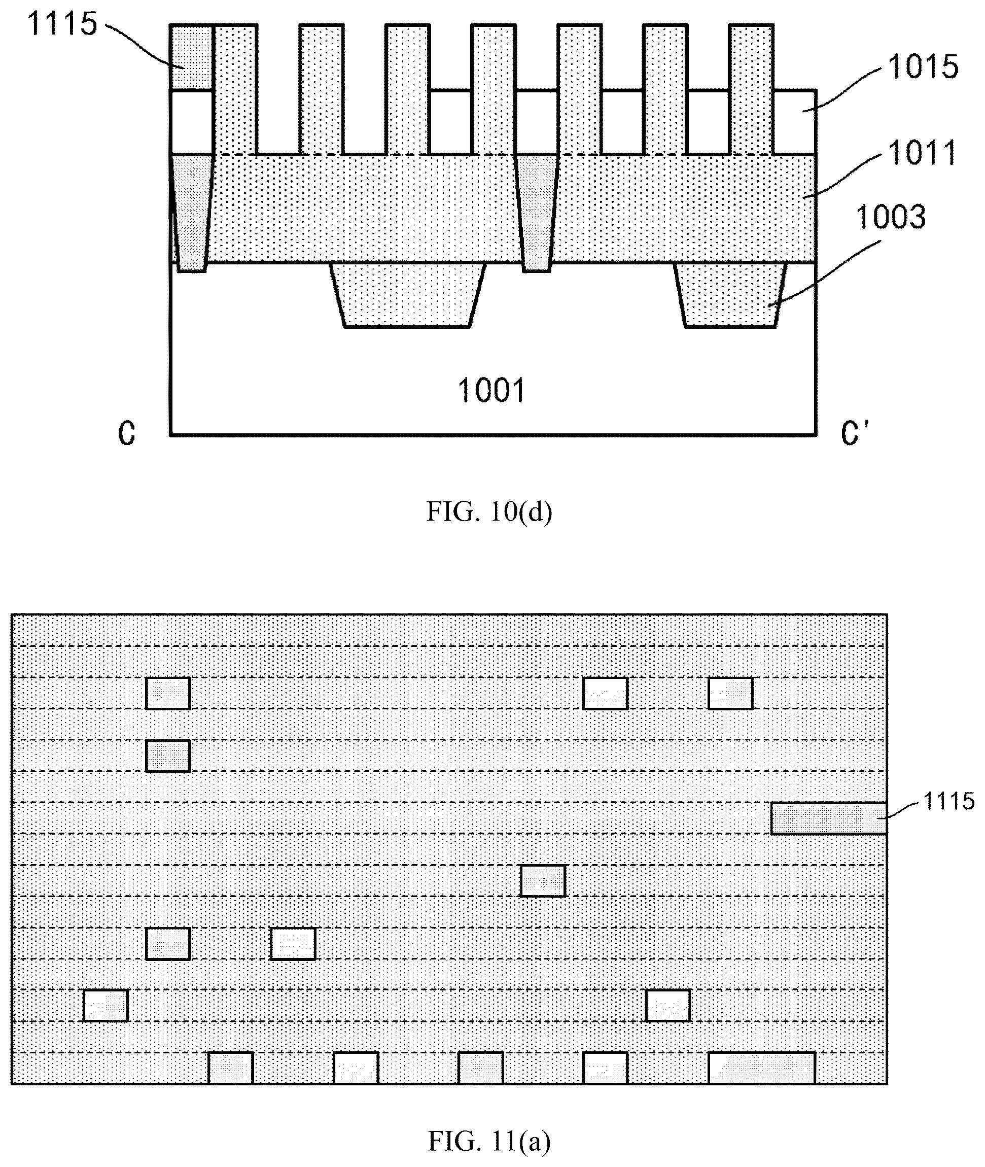 Patent US12417976 Figure 11 – Metallization stack and method of manufacturing the same, and electronic device including metallization stack