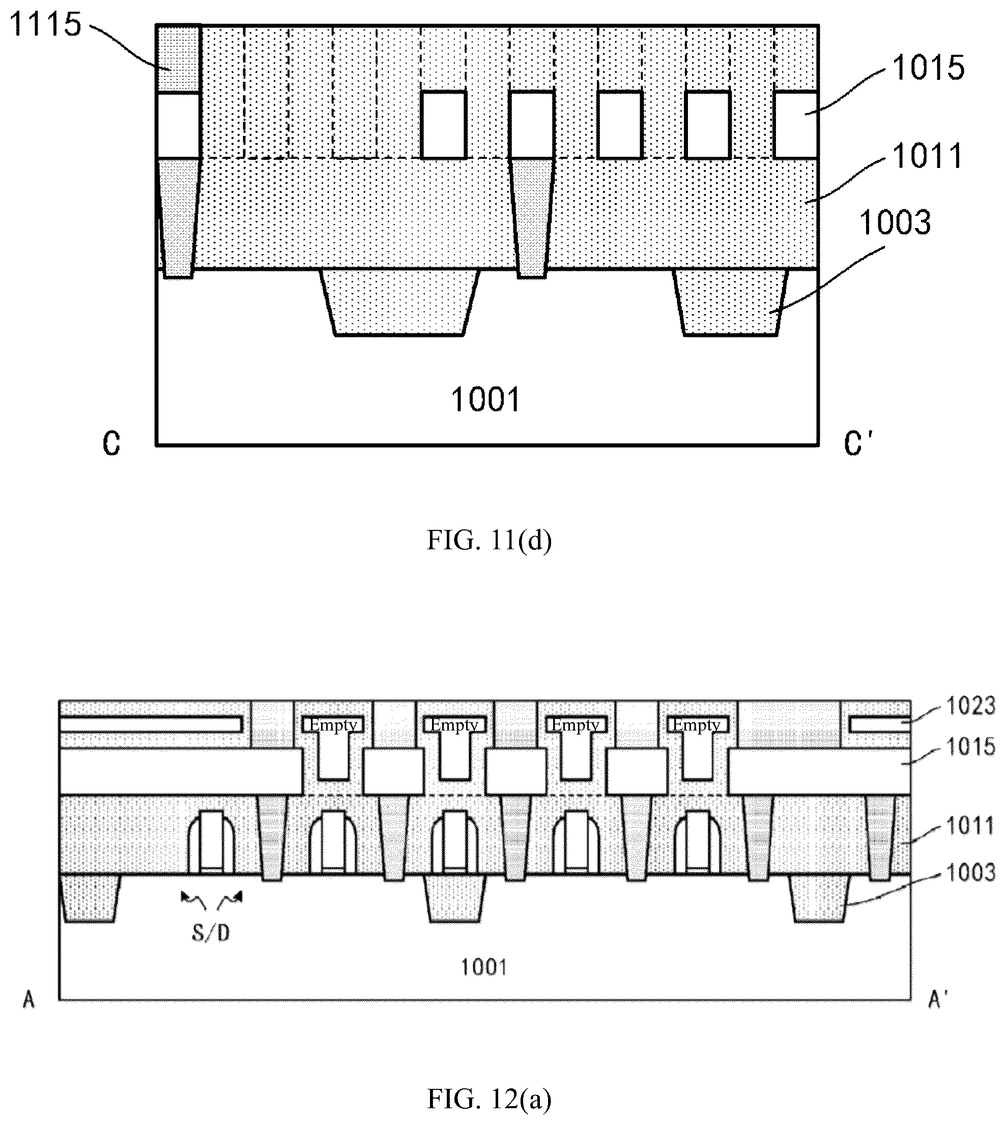 Patent US12417976 Figure 13 – Metallization stack and method of manufacturing the same, and electronic device including metallization stack