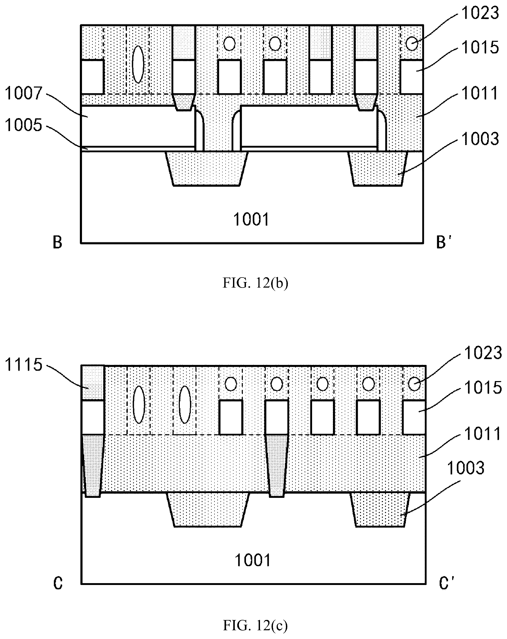 Patent US12417976 Figure 14 – Metallization stack and method of manufacturing the same, and electronic device including metallization stack