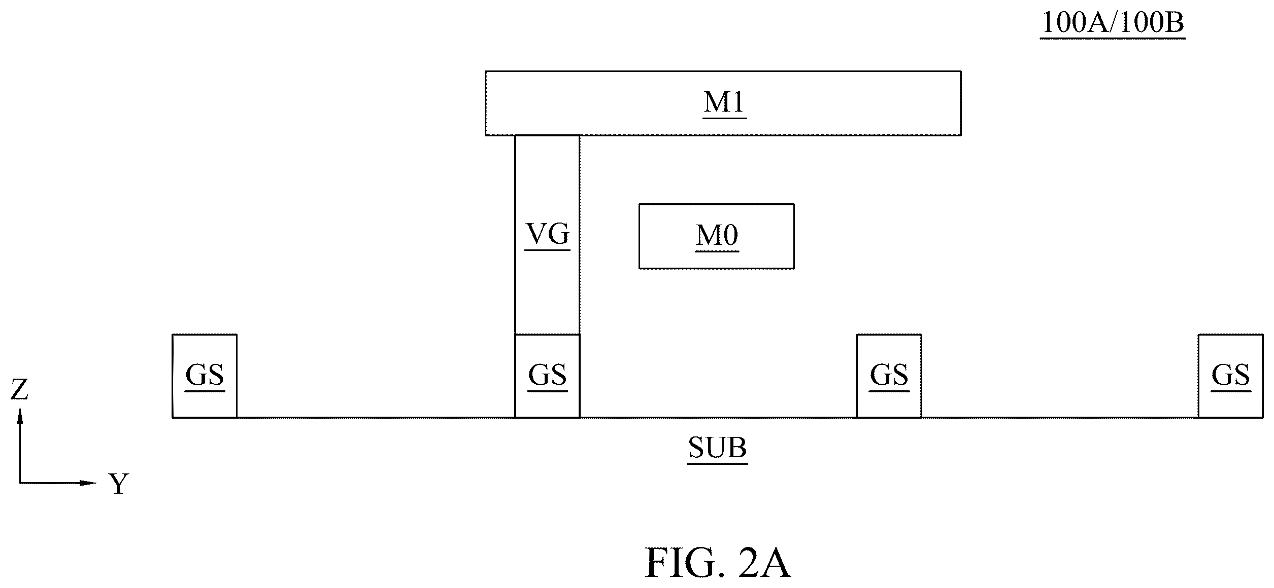 Patent US12417980 Figure 3 – First metal structure, layout, and method
