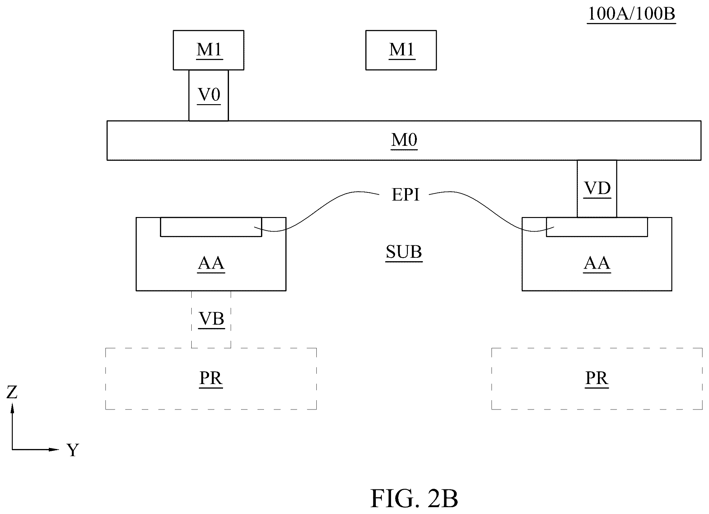Patent US12417980 Figure 4 – First metal structure, layout, and method