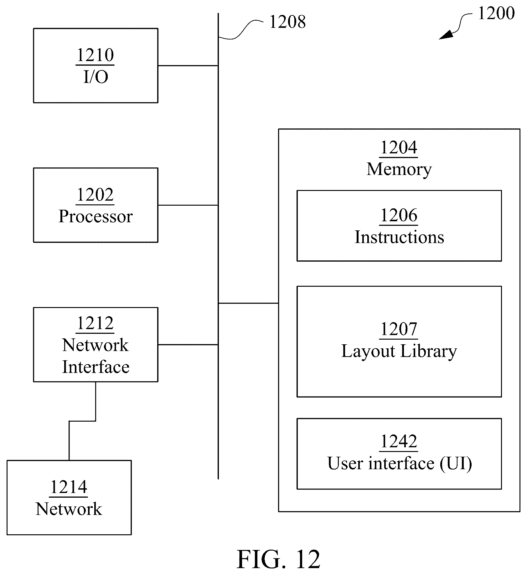 Patent US12417980 Figure 14 – First metal structure, layout, and method