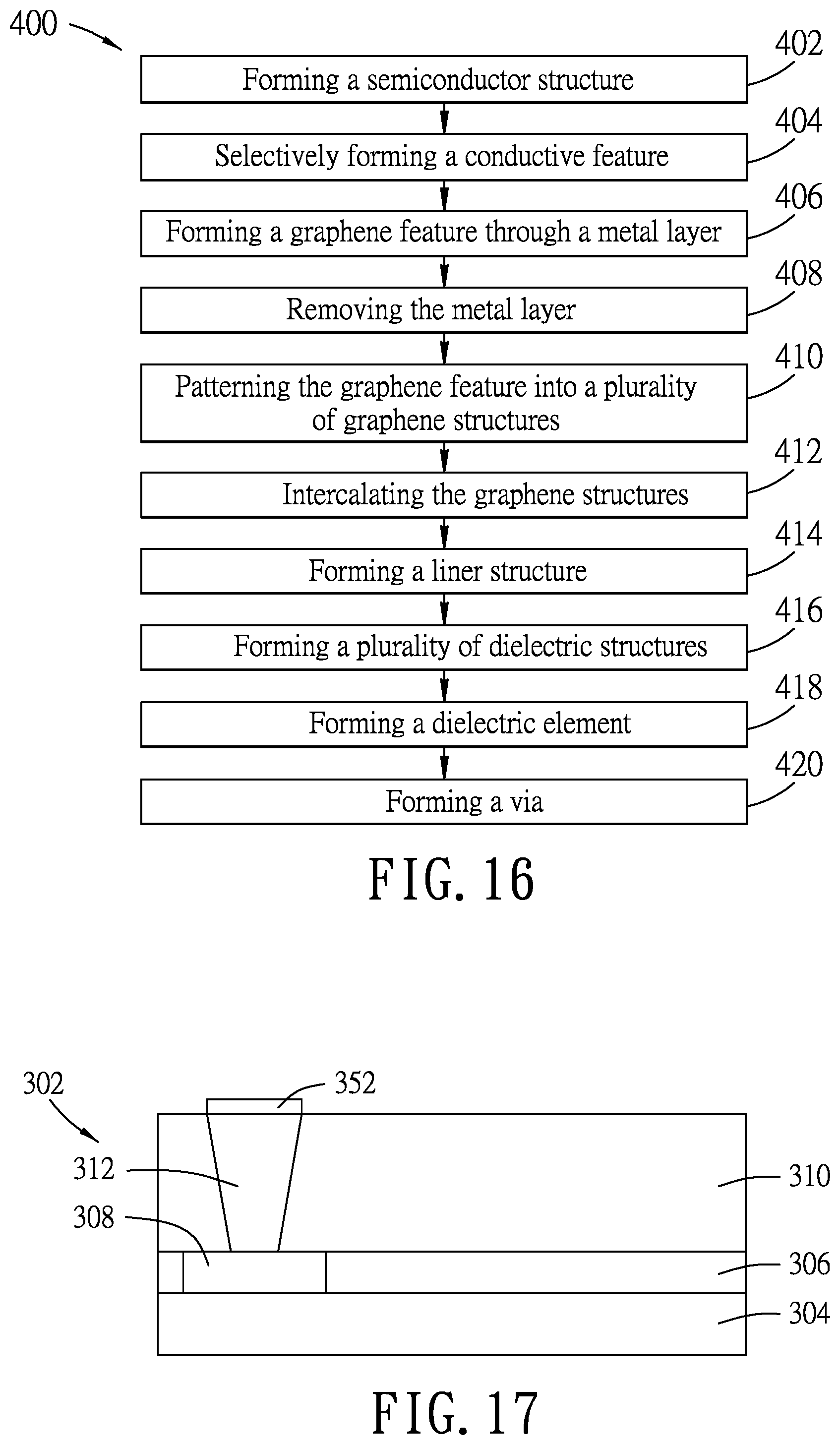 Patent US12417981 Figure 9 – Semiconductor device including graphene interconnect and method of making the semiconductor device